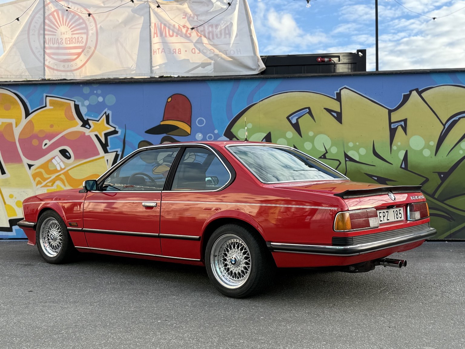 Exteriörbild på 1984 BMW 635CSi