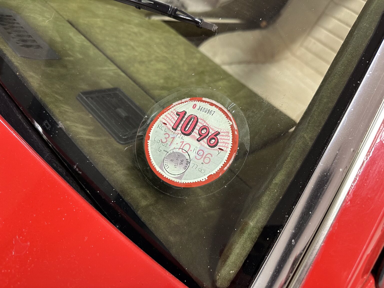 Exteriörbild på 1977 Lotus Esprit S1