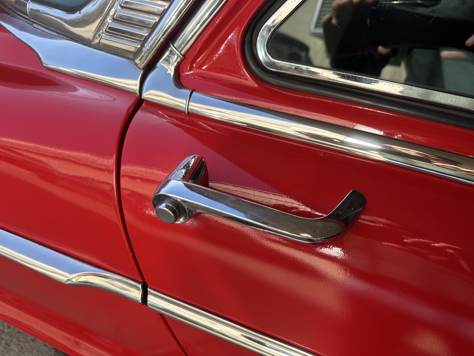 Exteriörbild på 1955 Dodge Custom Royal Sedan HEMI