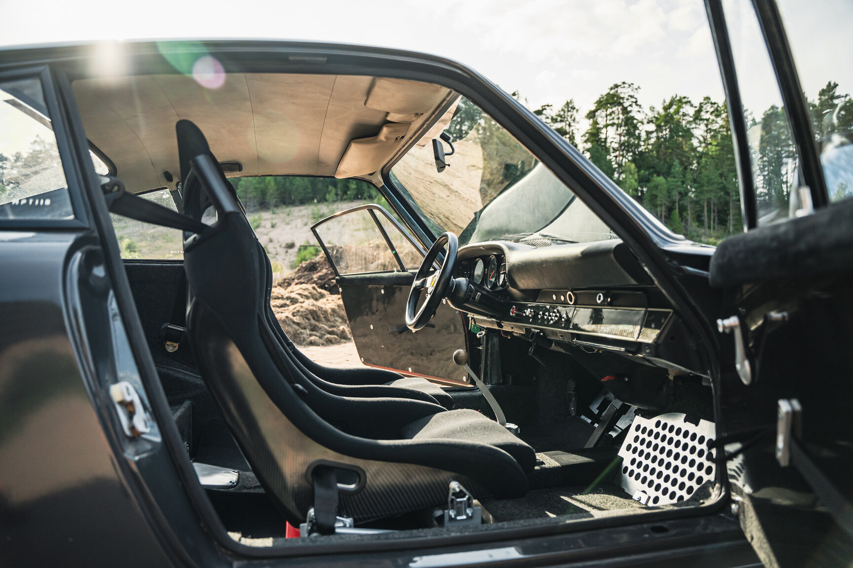 Interiörbild 1973 Porsche 911 SFRO