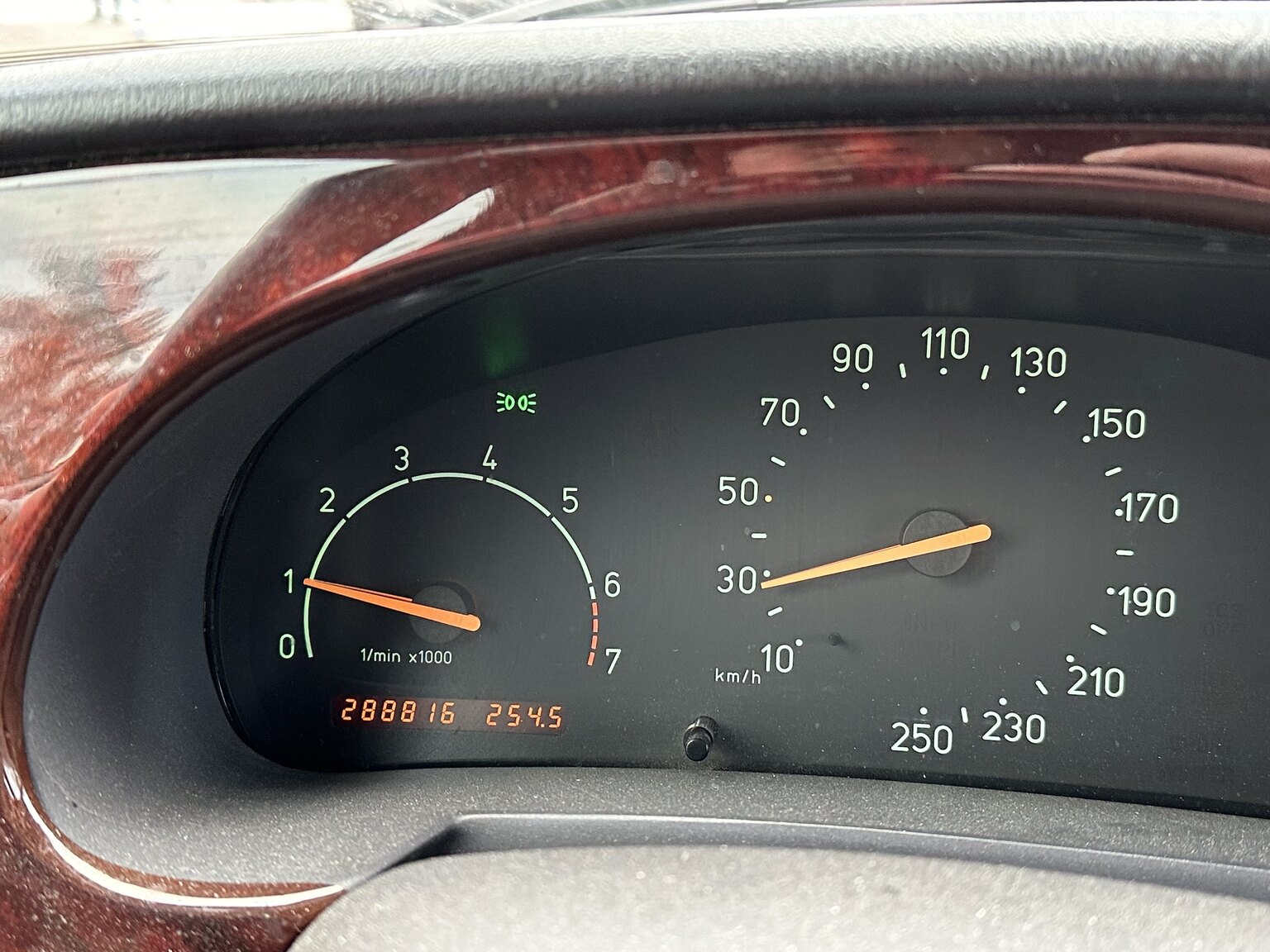 Interiörbild 1997 Saab 900 Cabriolet - En ägare