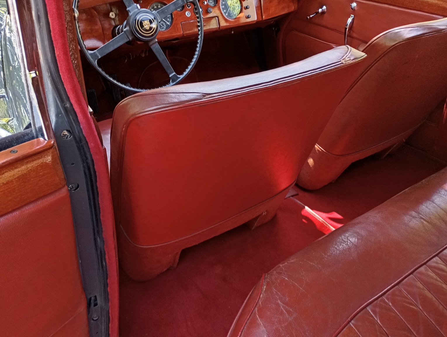 Interior image of 1954 Jaguar Mark VII