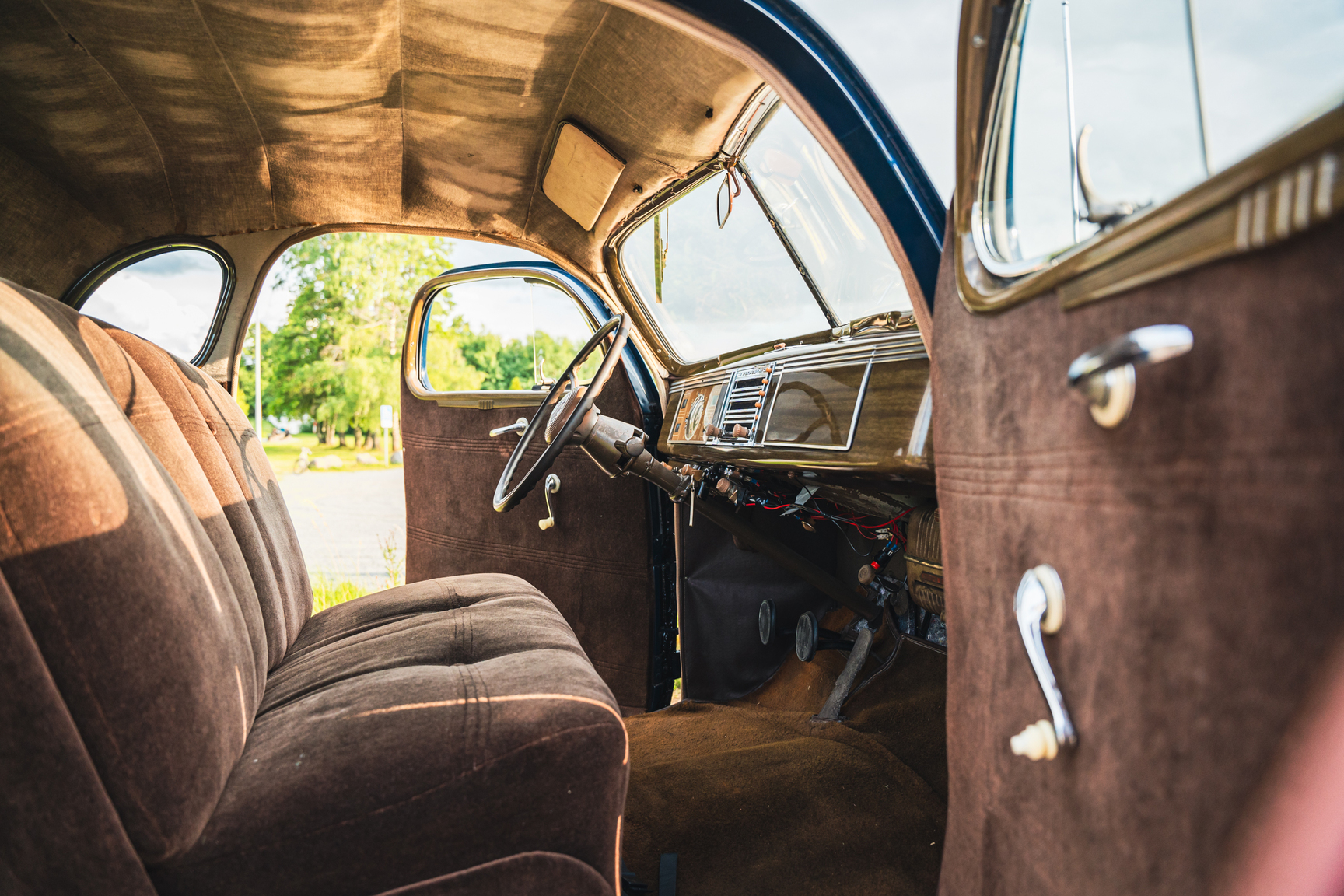 Innenraumfoto von 1939 Plymouth Road king P8 Coupe  (5)