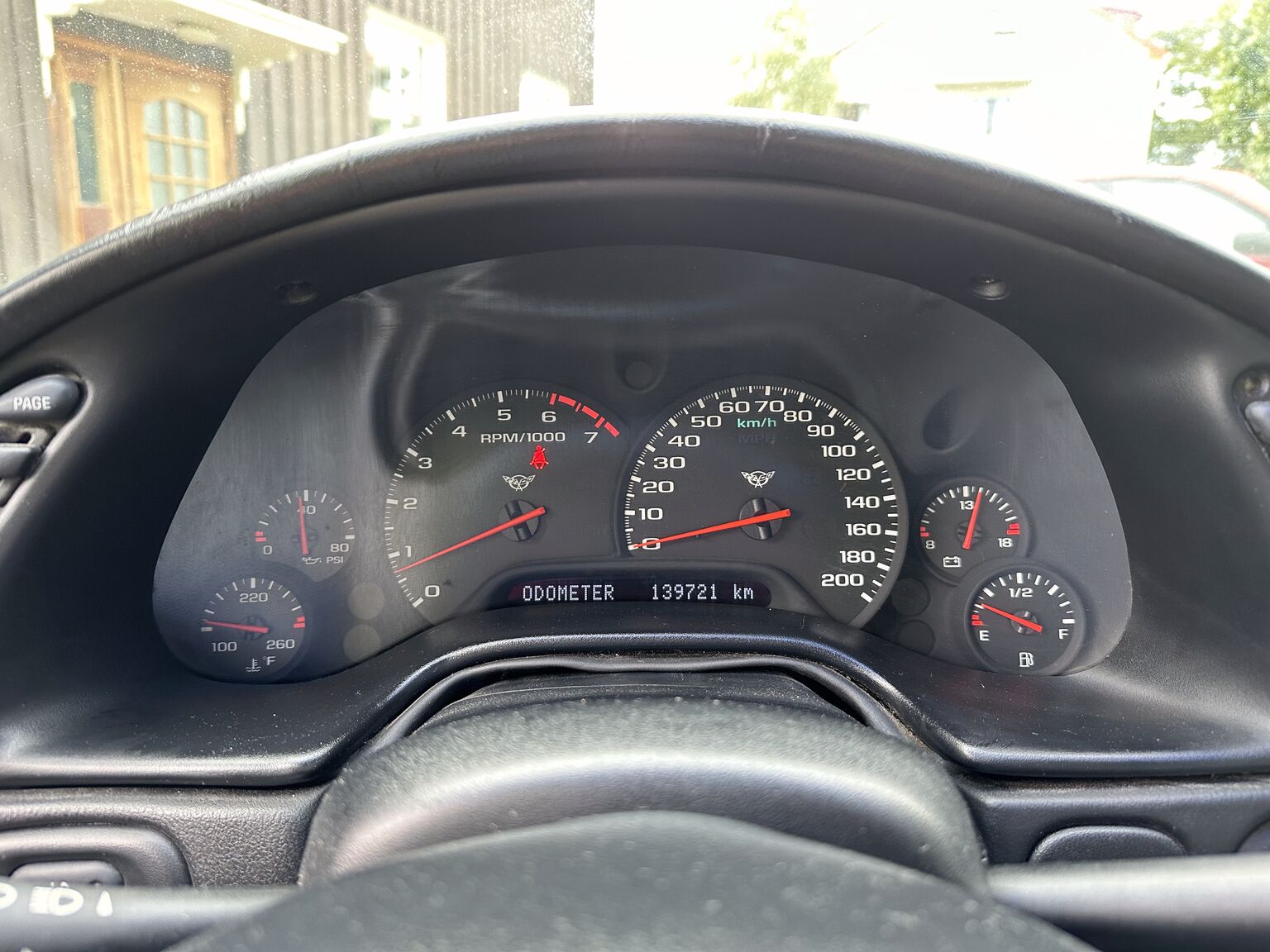 Innenraumfoto von 1999 Corvette C5 Convertible