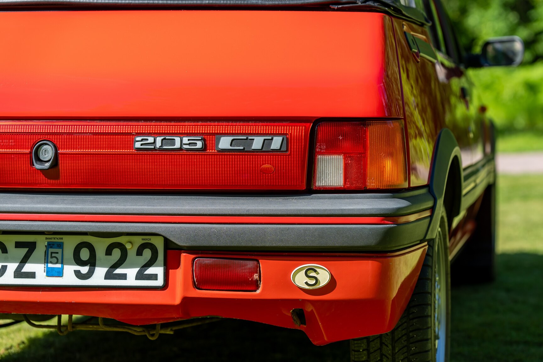 Exteriörbild på 1987 Peugeot 205 CTI 1.6