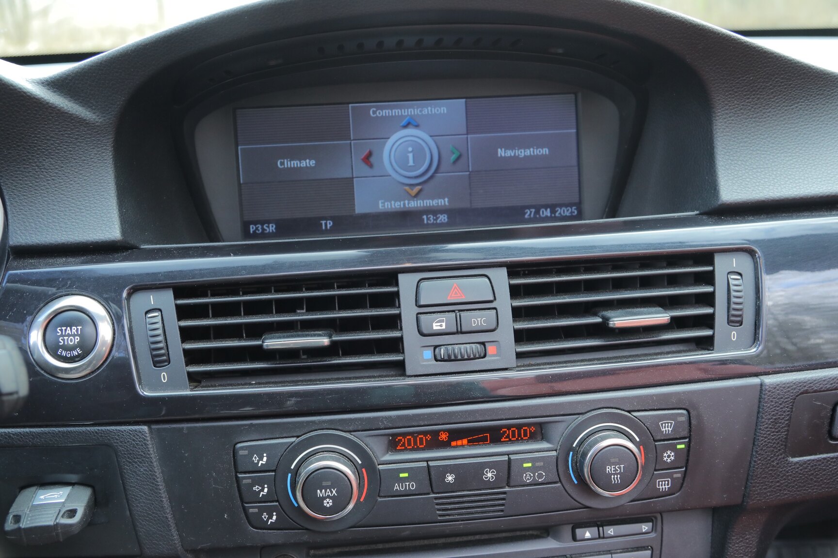 Interiörbild 2008 BMW 325D Cabriolet