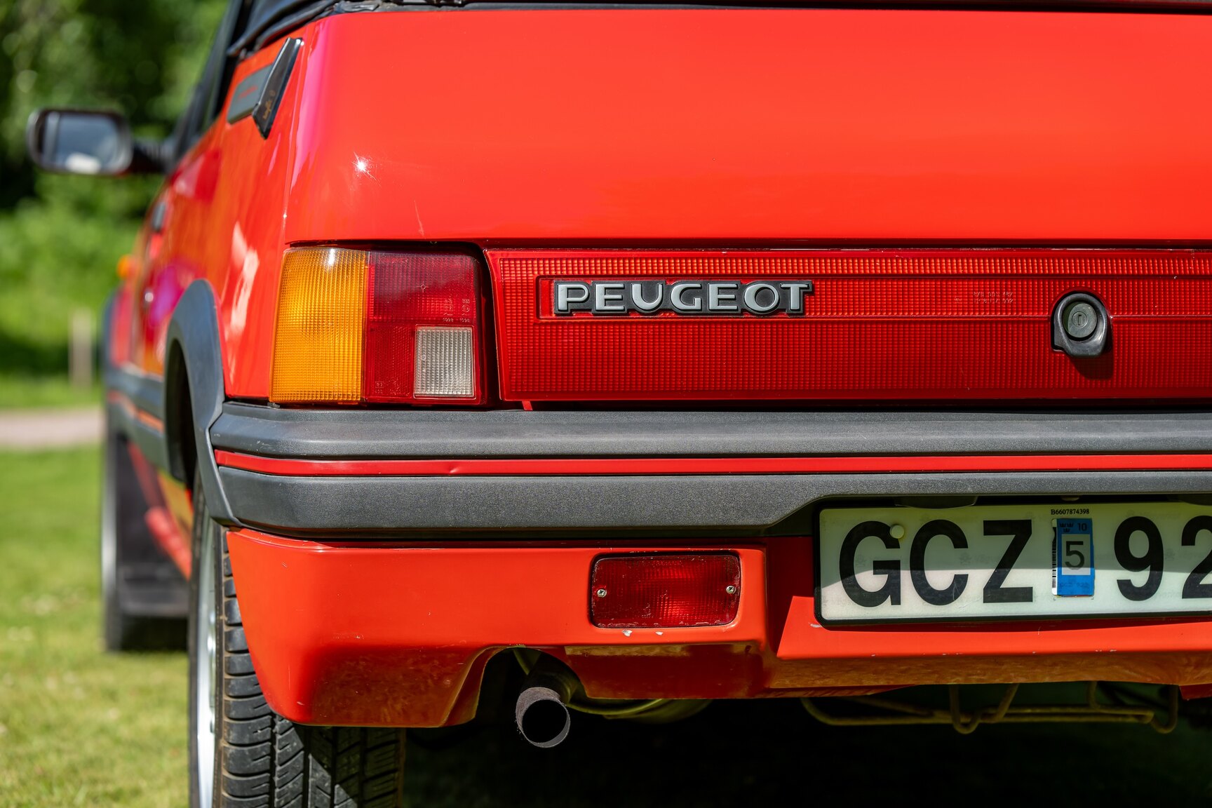 Exterior image of 1987 Peugeot 205 CTI 1.6