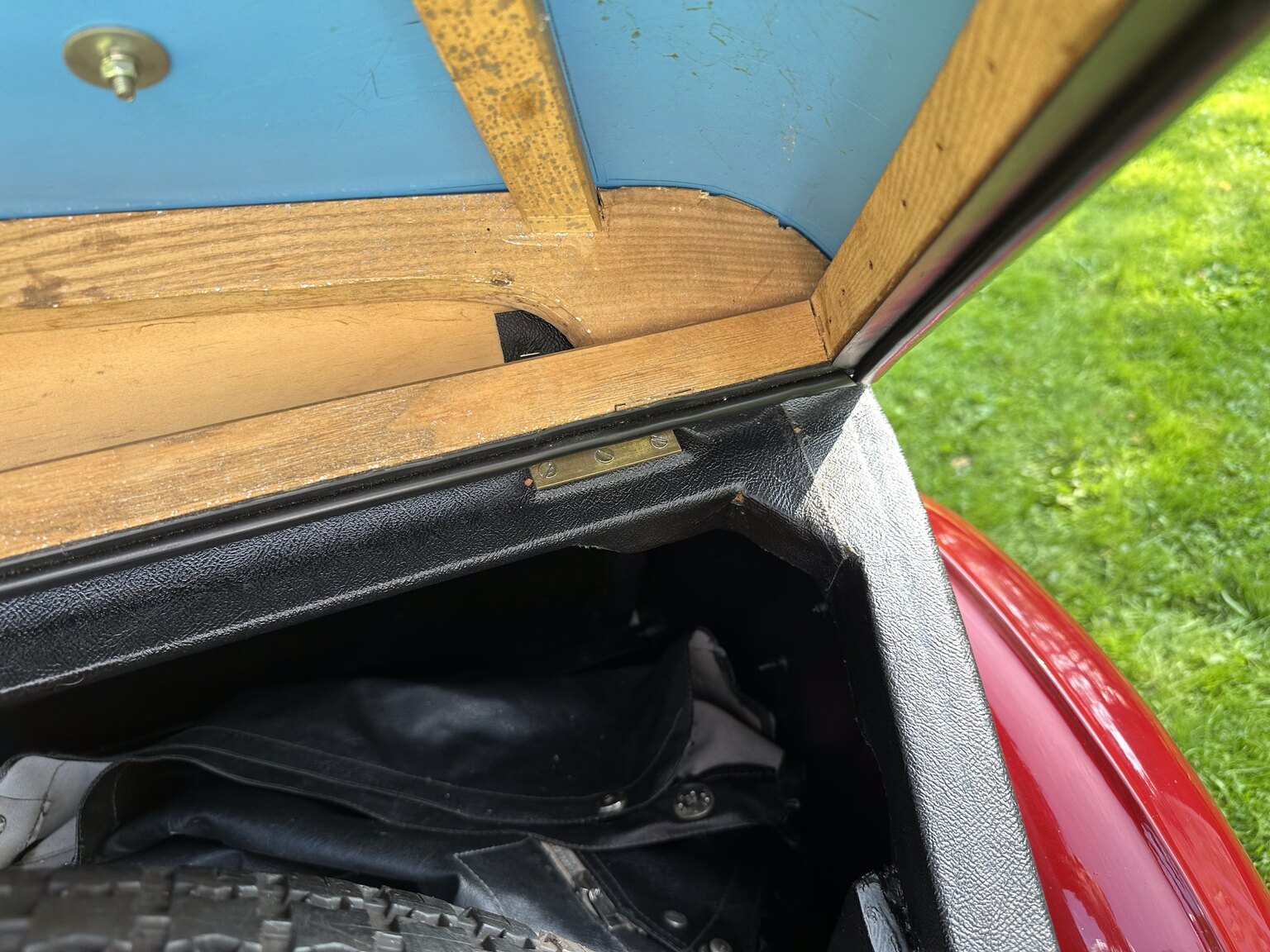 Interiörbild 1938 AUSTIN SEVEN BOAT TAIL