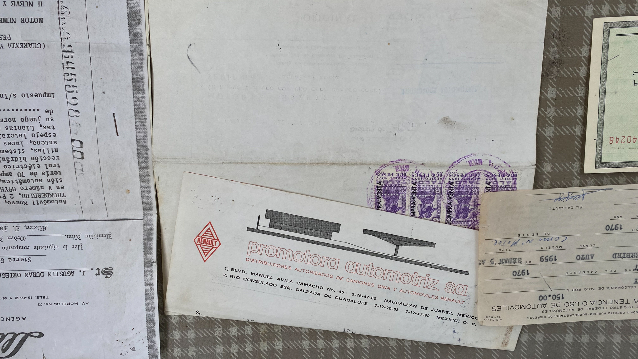 Dokumentation, 1959 Ford Thunderbird hardtop (110)