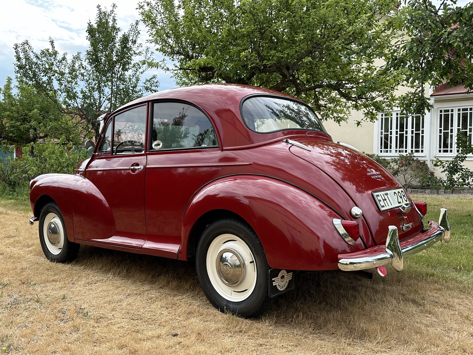 Exteriörbild på 1958 Morris Minor 1000