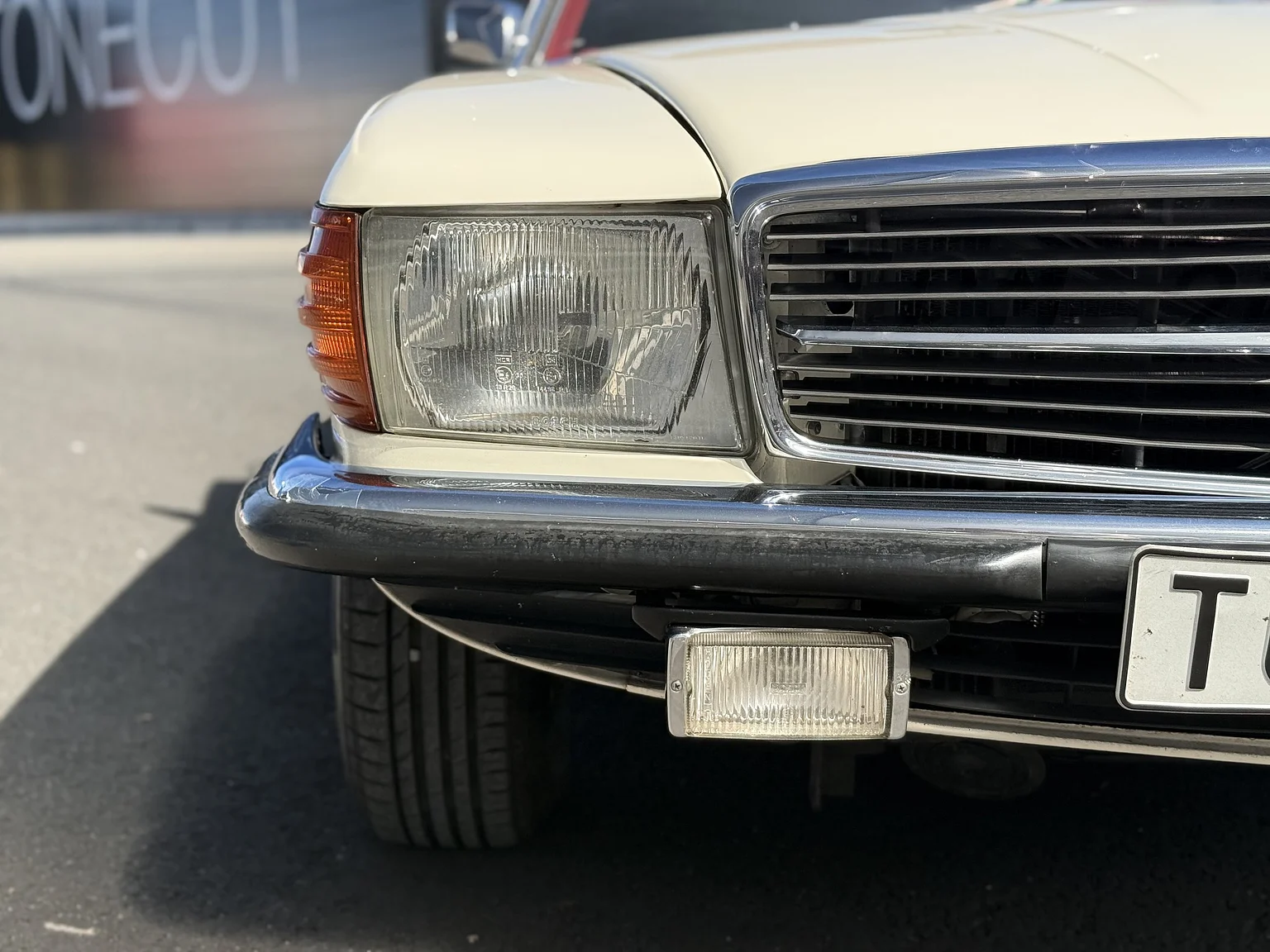Aussenfoto 1973 Mercedes Benz 350 SL  (25)