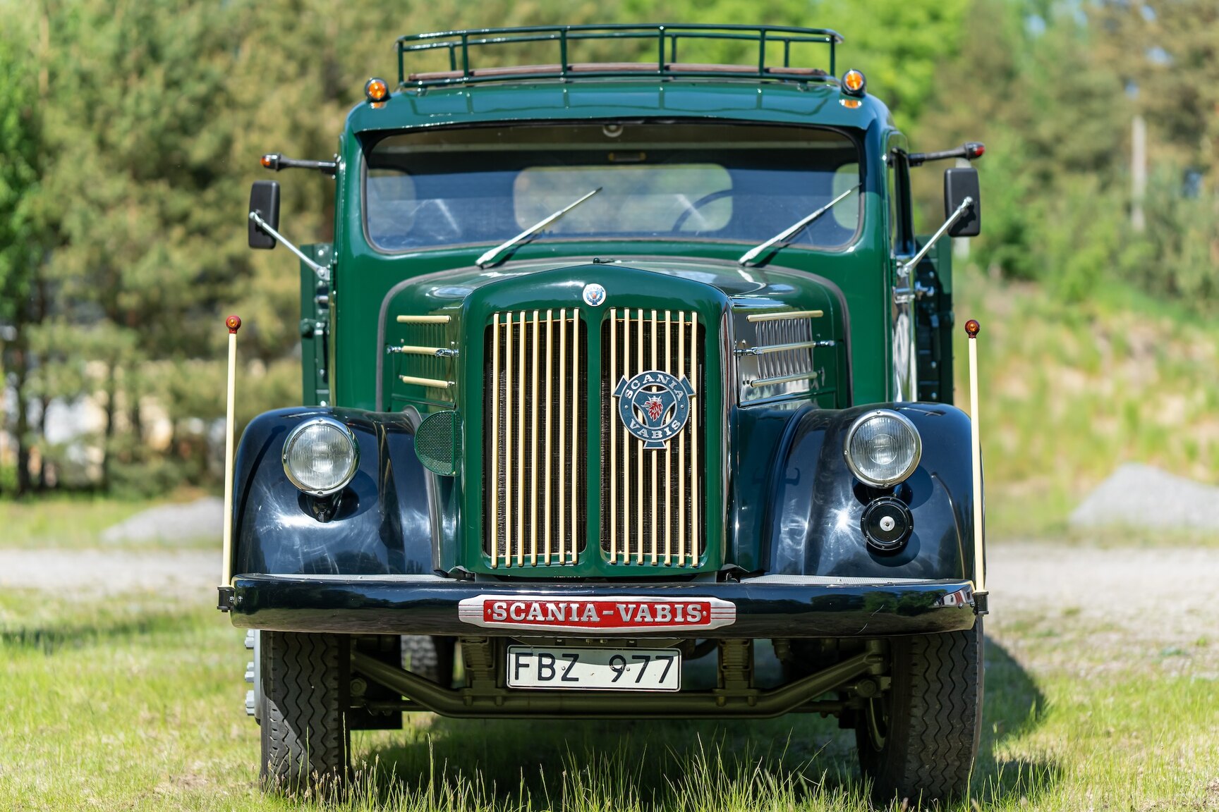 Exteriörbild på 1956 Scania Vabis L71