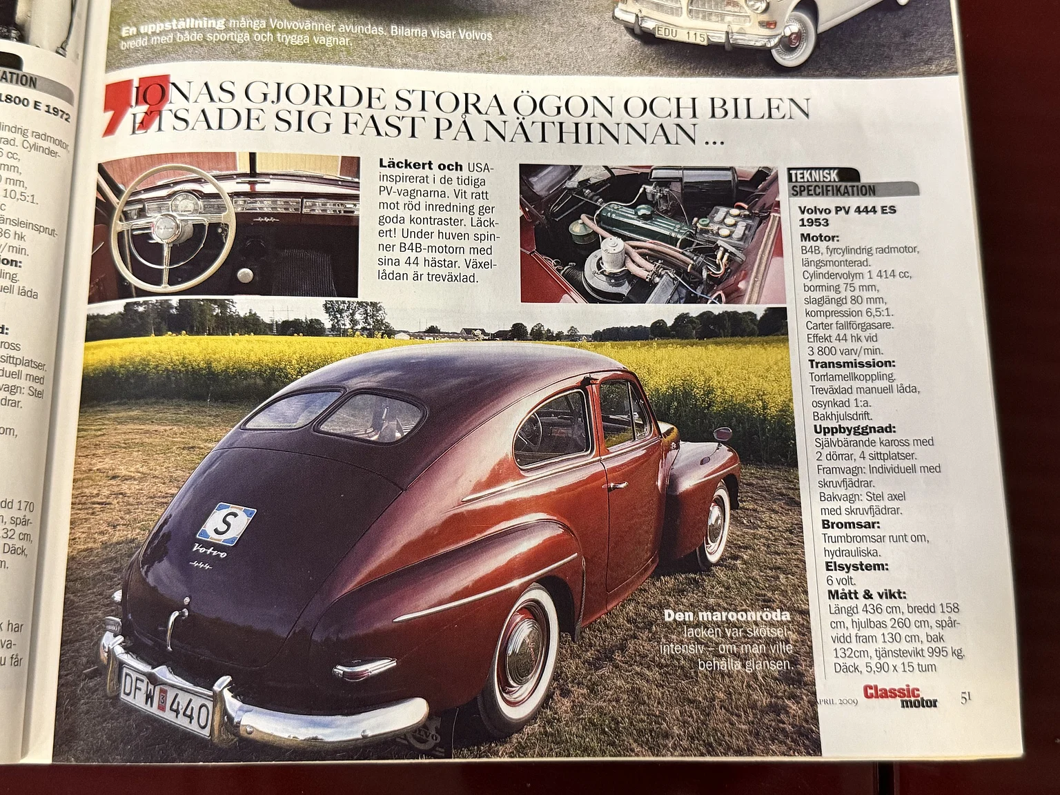 Dokumentation för 1953 Volvo PV444ES (6)