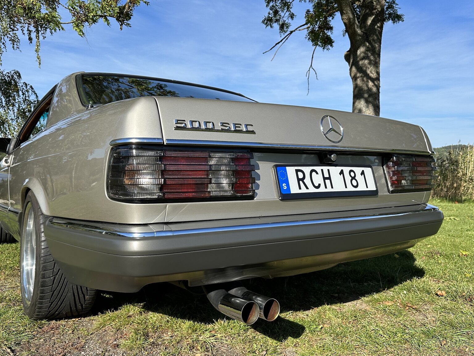 Aussenfoto 1986 Mercedes-Benz 500 SEC (73)