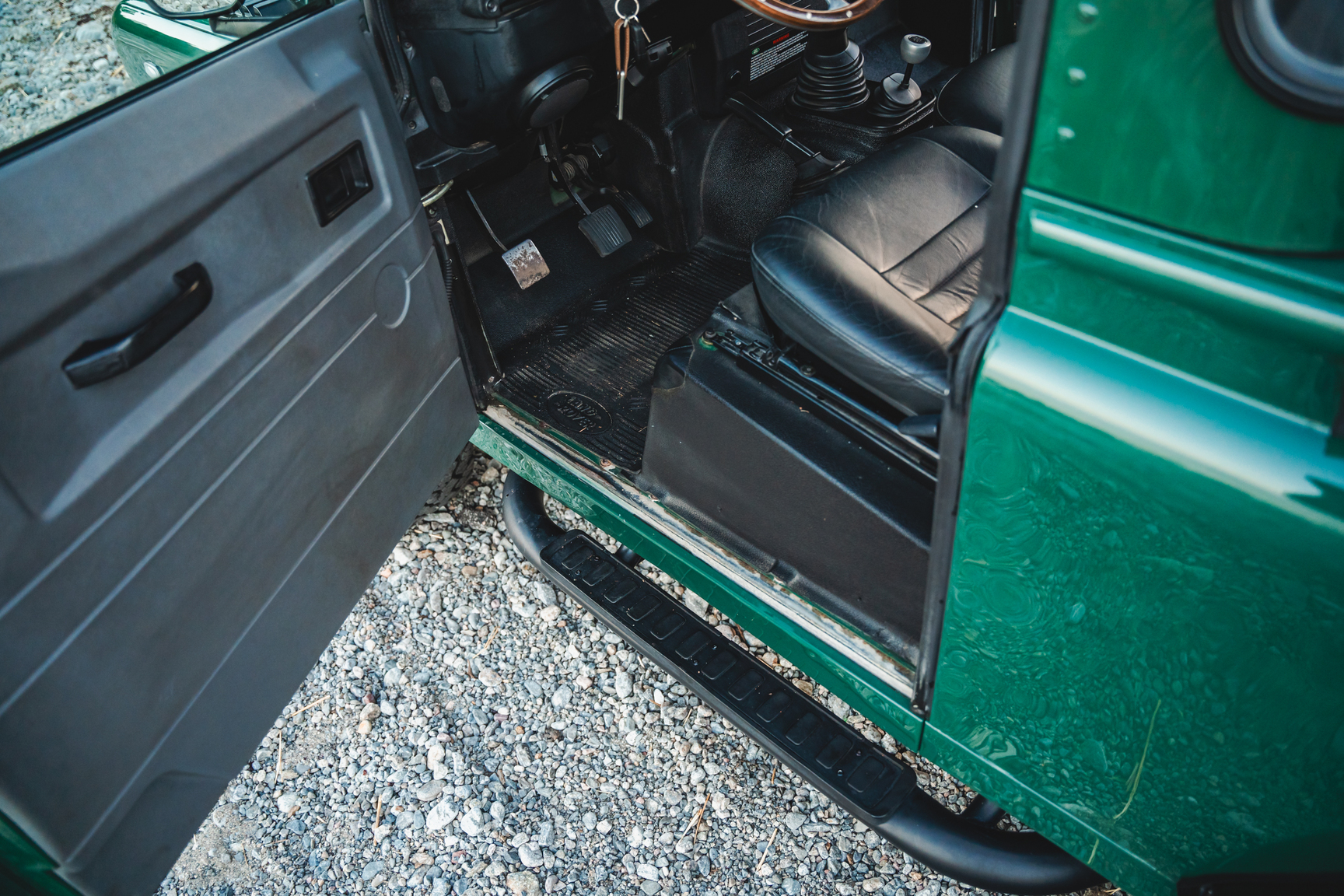 Interiörbild 2003 Land Rover Defender TD5 90 Pickup (17)