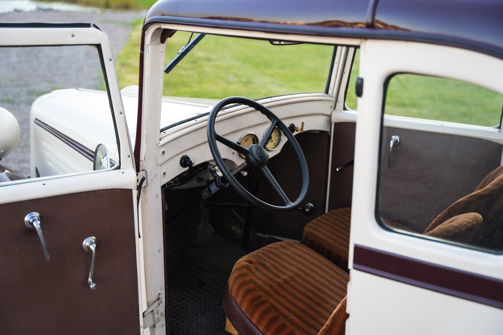 Innenraumfoto von 1938 American Bantam Model 30 Coupé