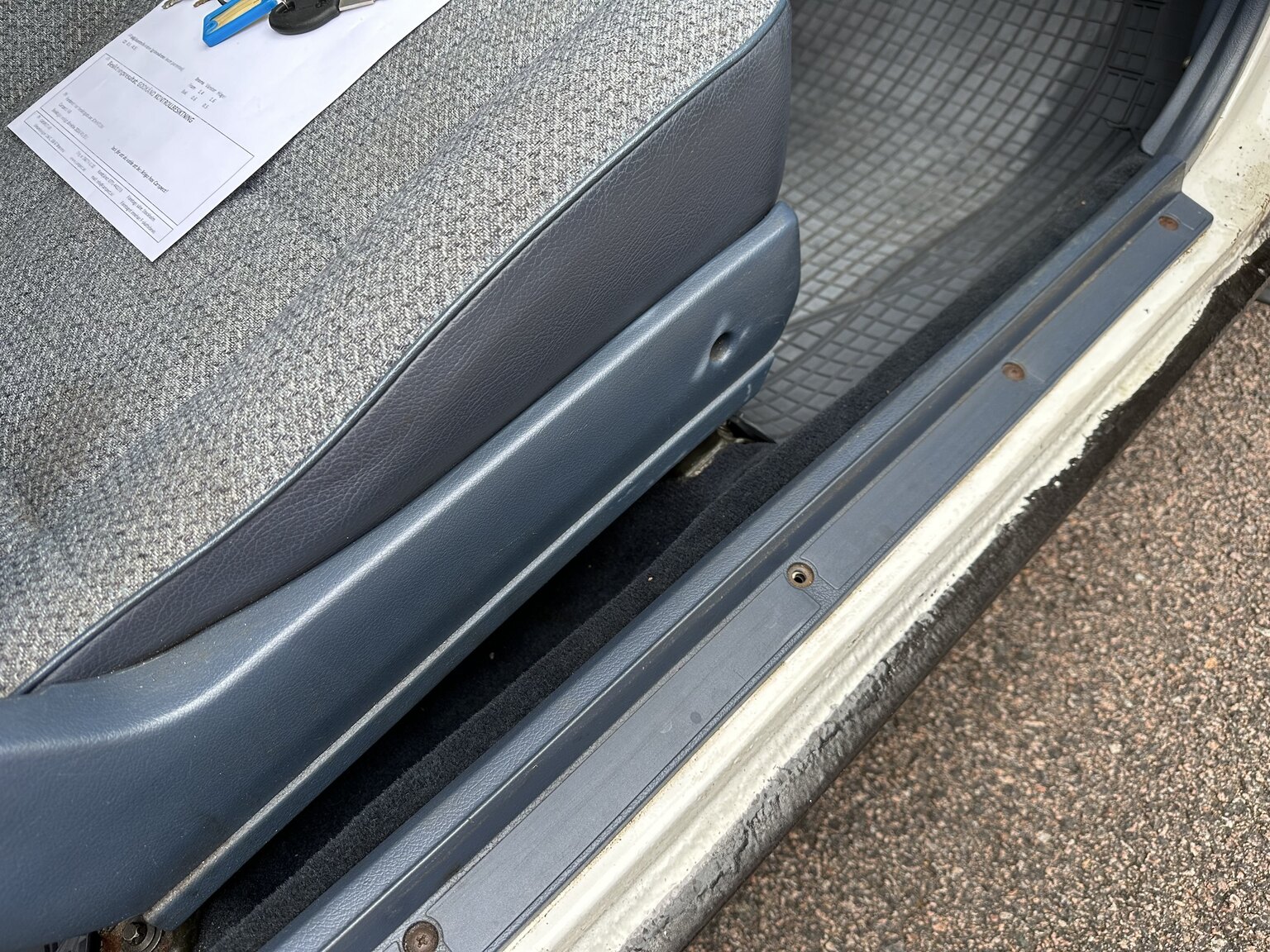 Innenraumfoto von 1988 Nissan Sunny (30)