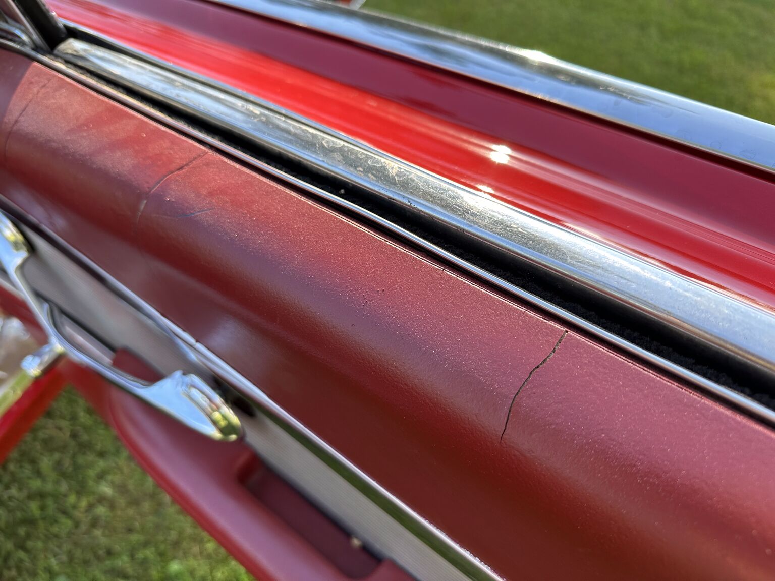 Interiörbild 1961 Ford Thunderbird Convertible