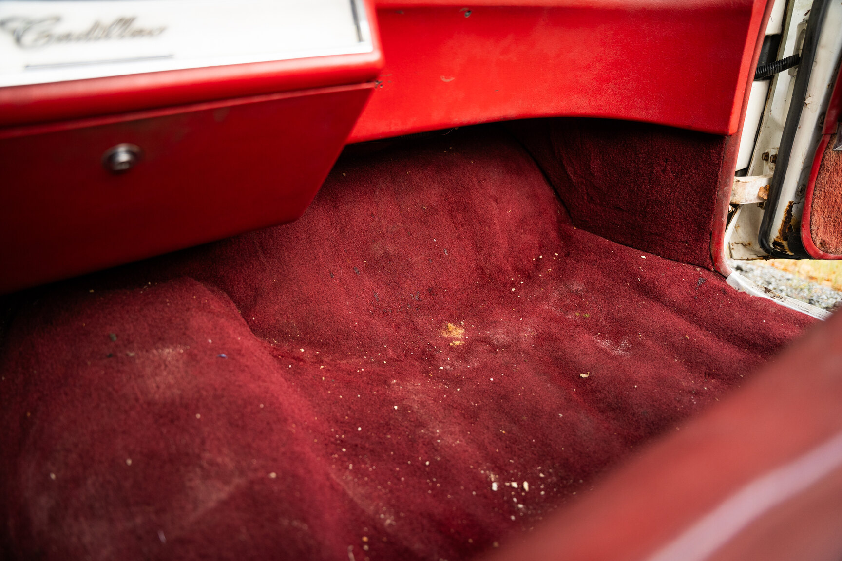 Interior image of 1965 Cadillac De Ville convertible