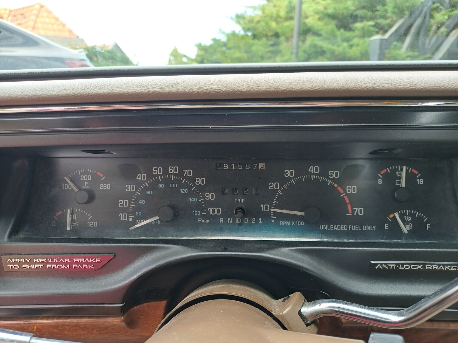 Interior image of 1992 Buick Park Avenue