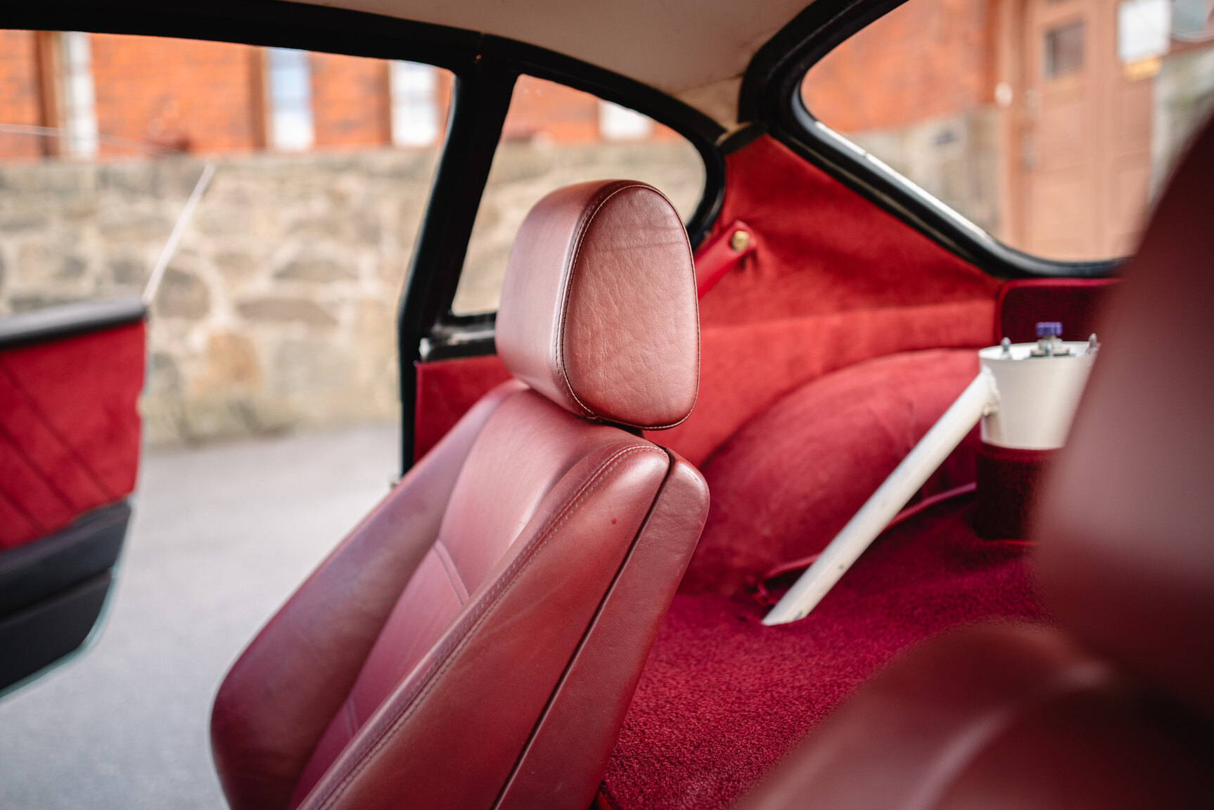 Interiörbild 1966 Volvo P1800 V8 Custom