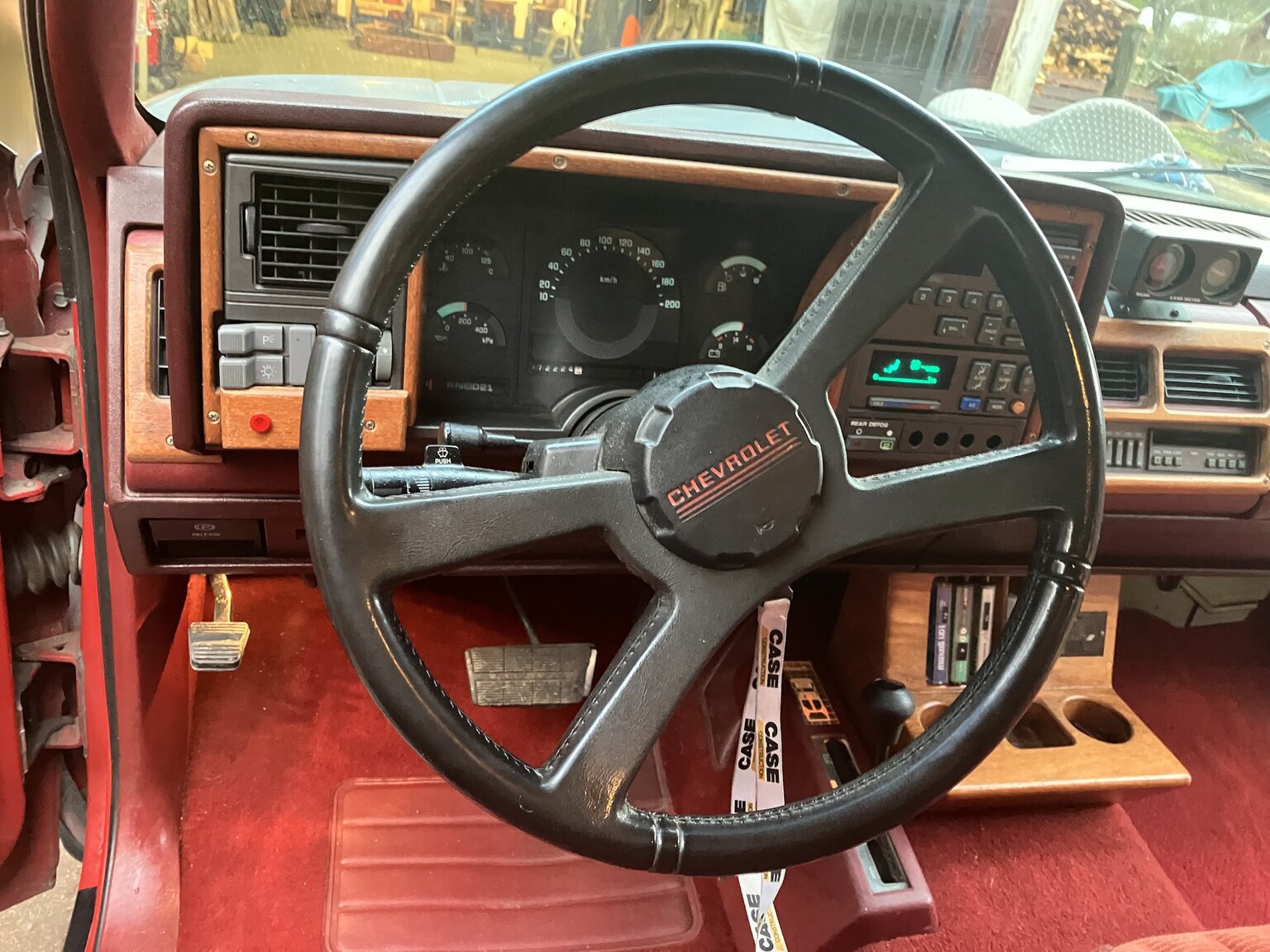 Interiörbild 1991 Chevrolet K2500 Extended Cab 5.7 V8 4WD Pickup