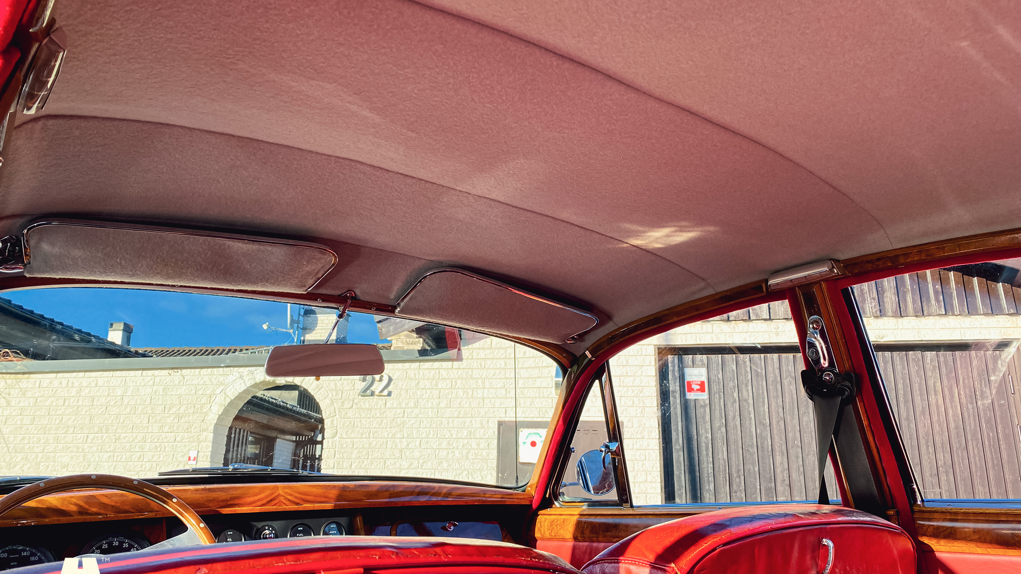 Interior image of 1961 Jaguar Mark 2