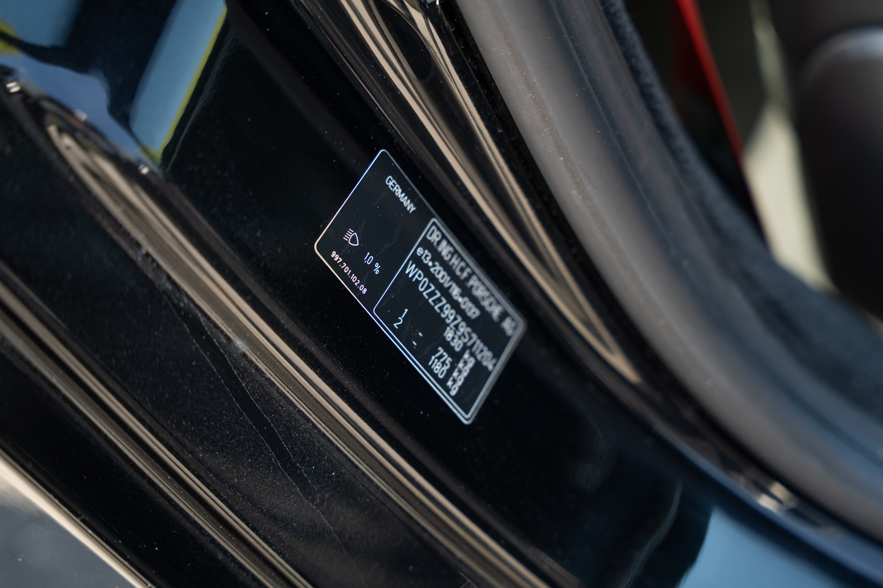 Innenraumfoto von 2009 Porsche 997.2 C2S Manuell (13)