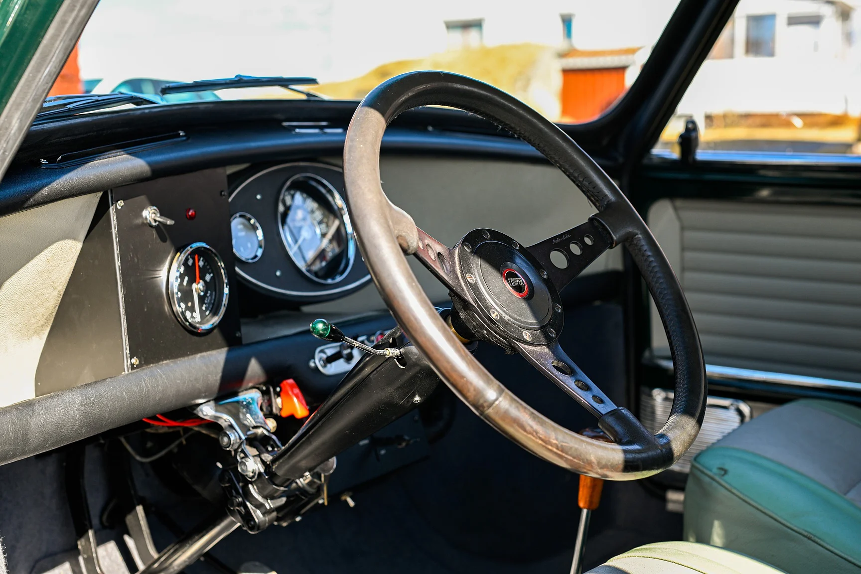 Interiörbild 1965 BMC Cooper S 1290 (1)