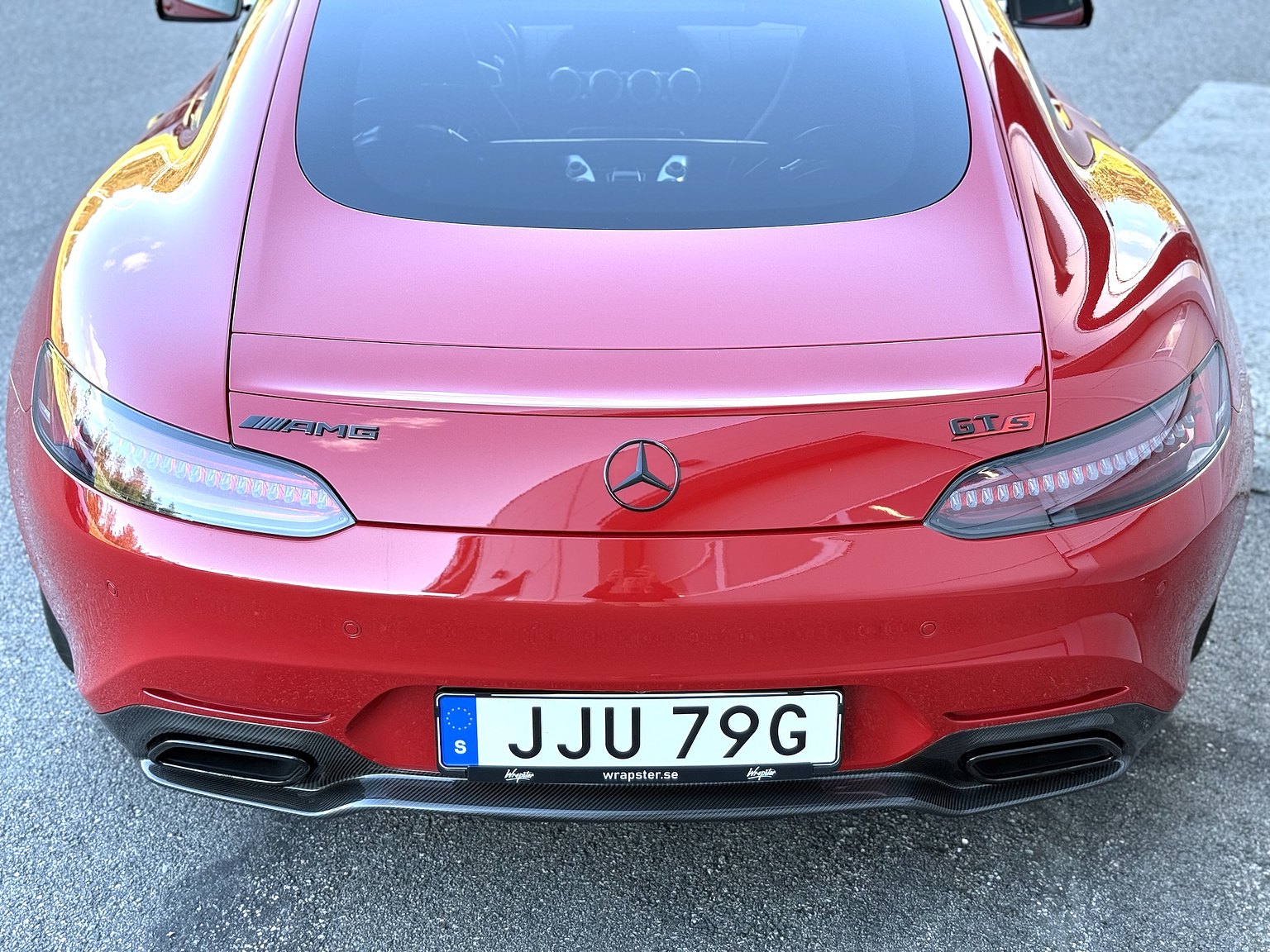 Exterior image of 2015 Mercedes-AMG GT S