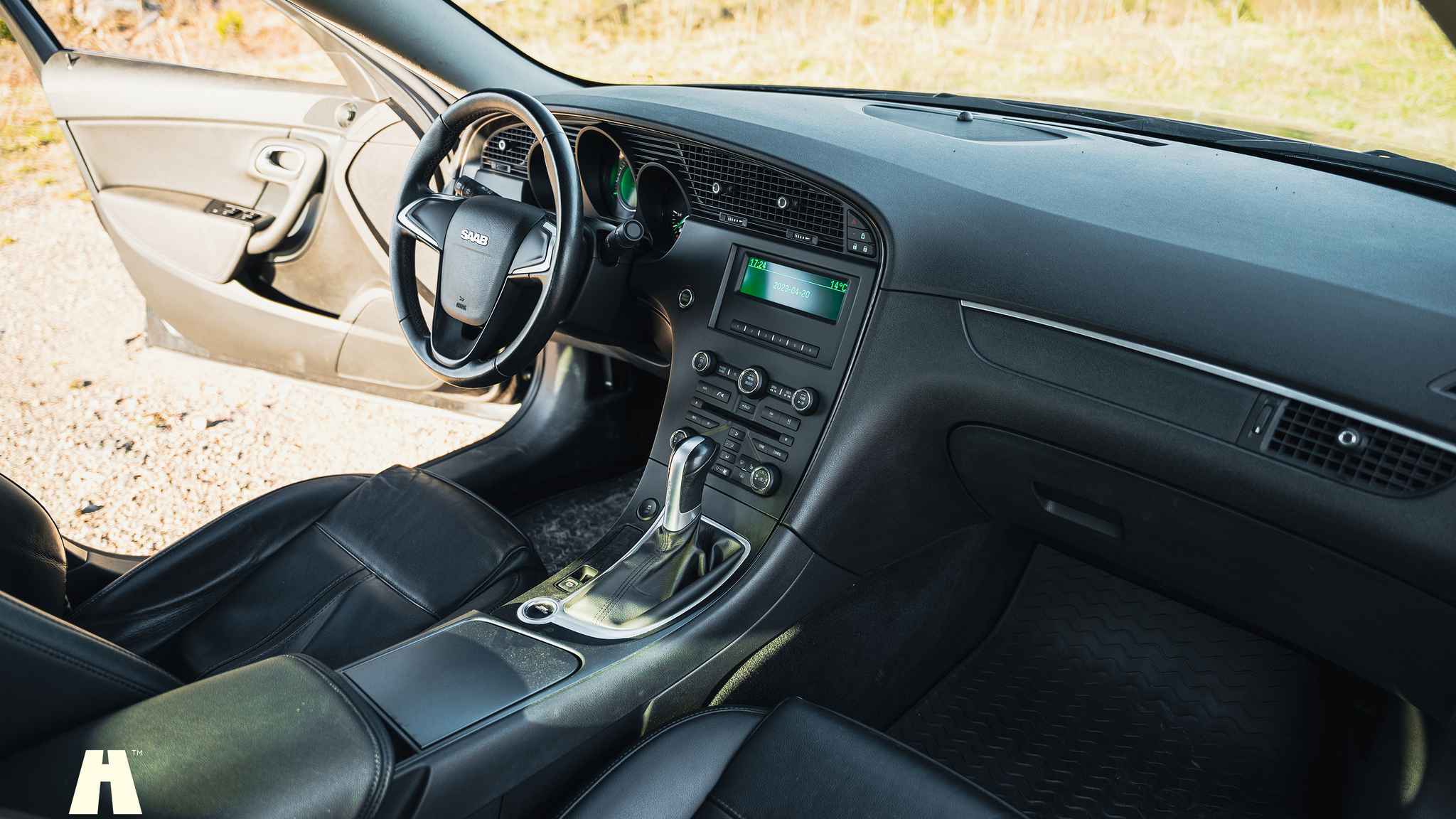 Interiörbild 2010 Saab 9-5 (Chassinummer 3)