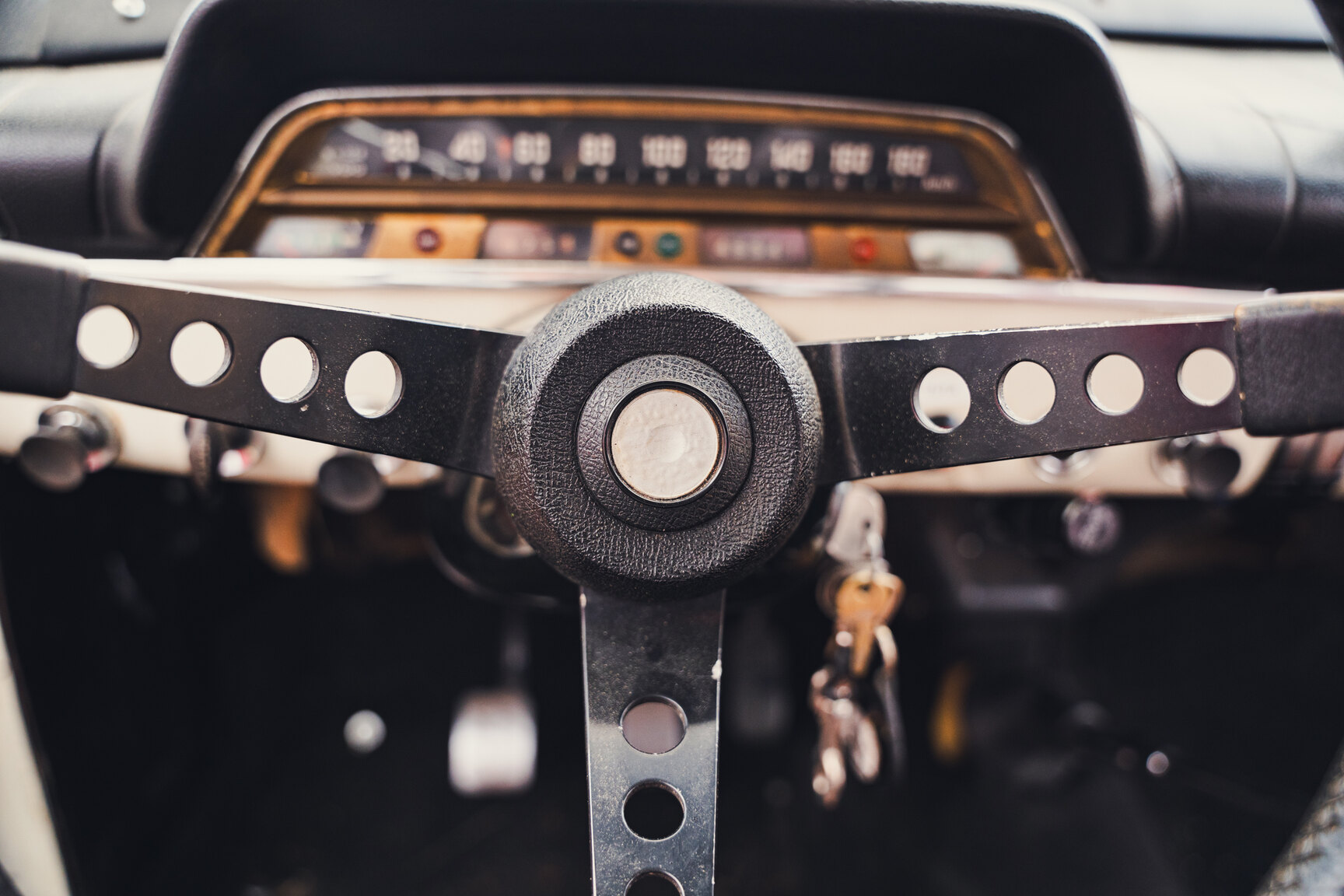 Interiörbild 1968 Volvo Amazon Turbo - Ett sista race