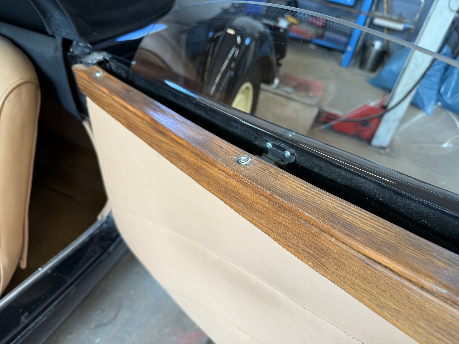 Interiörbild 1939 Citroën Berline 11 Sport Convertible
