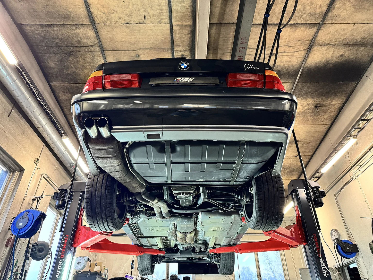 1993 BMW E34 M5 Touring  (42), Mekanik