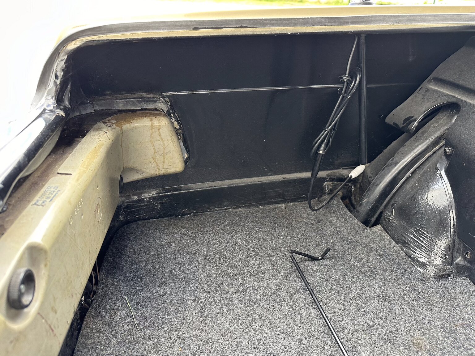 Innenraumfoto von 1974 Mercedes benz 450 SL