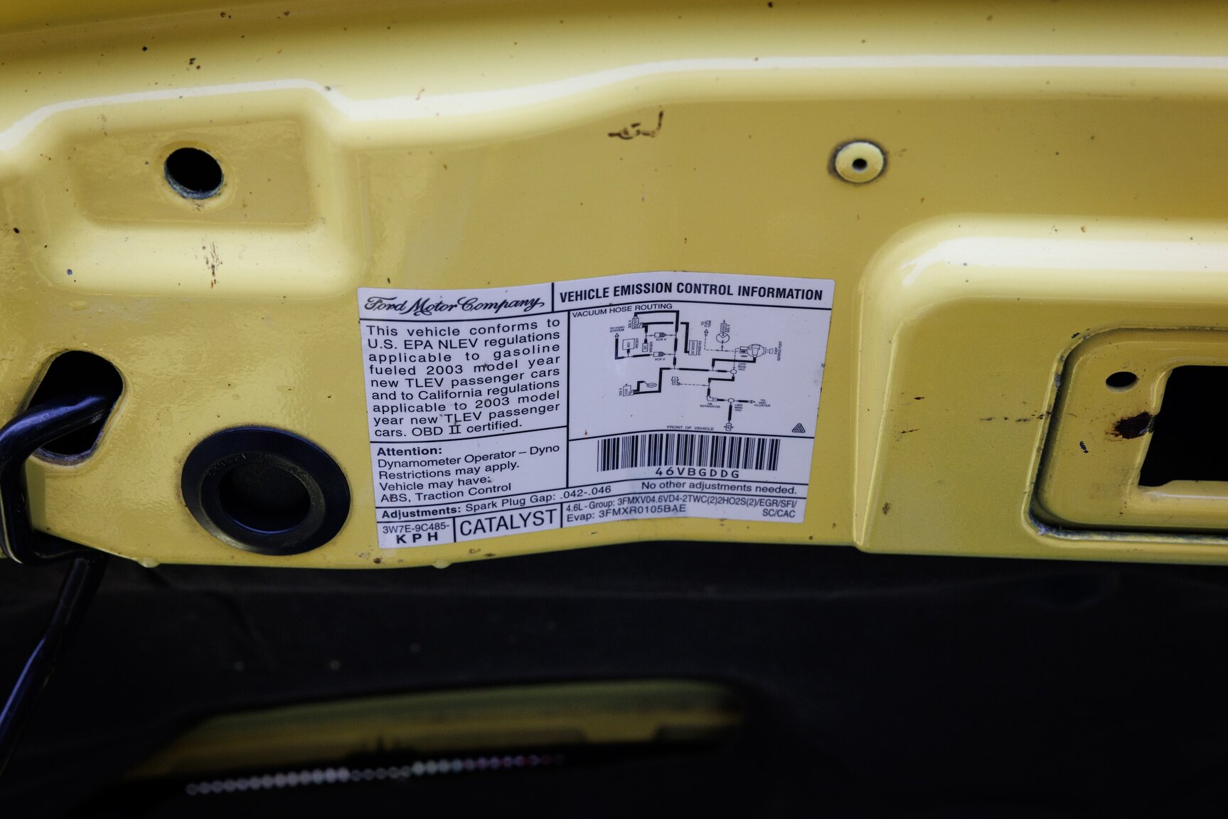 Image of 2003 Ford Mustang SVT Cobra mechanics