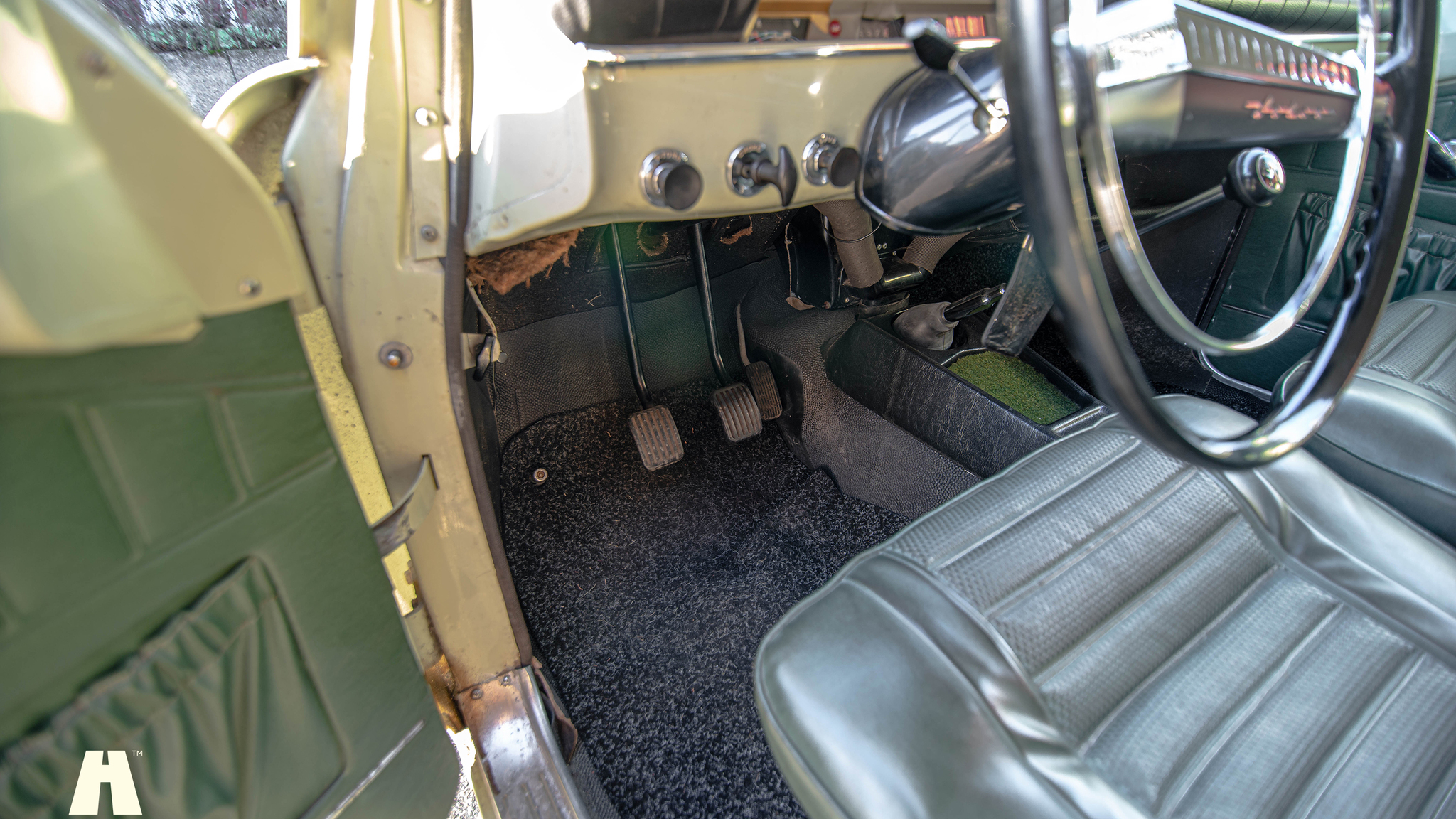 Interiörbild 1966 Volvo Amazon Sport