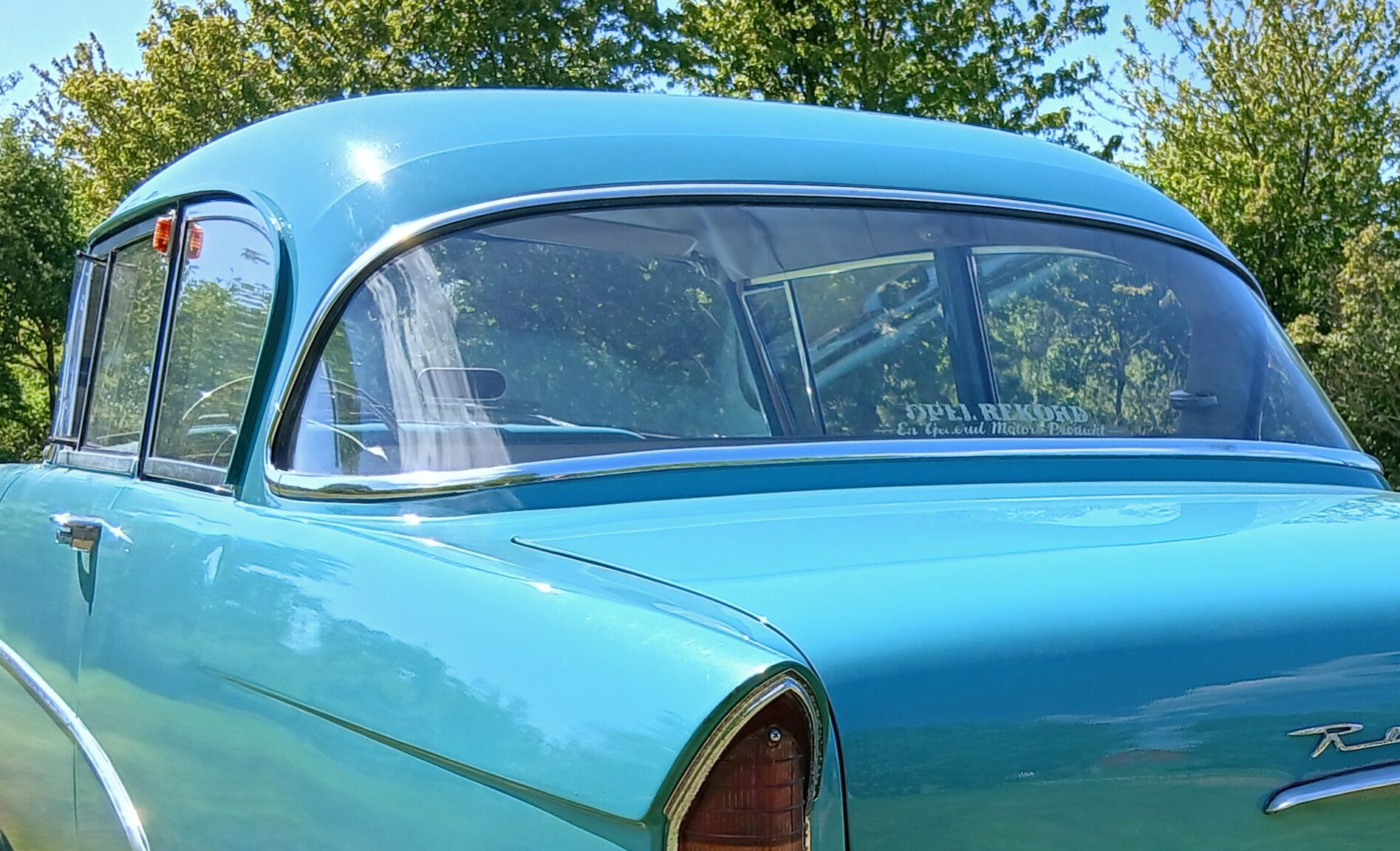 Aussenfoto 1958 Opel Olympia Rekord