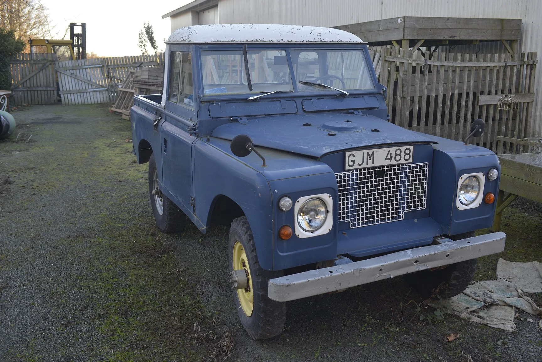 Exterior image of 1970 Land Rover Series 2 88 Pick up (8)