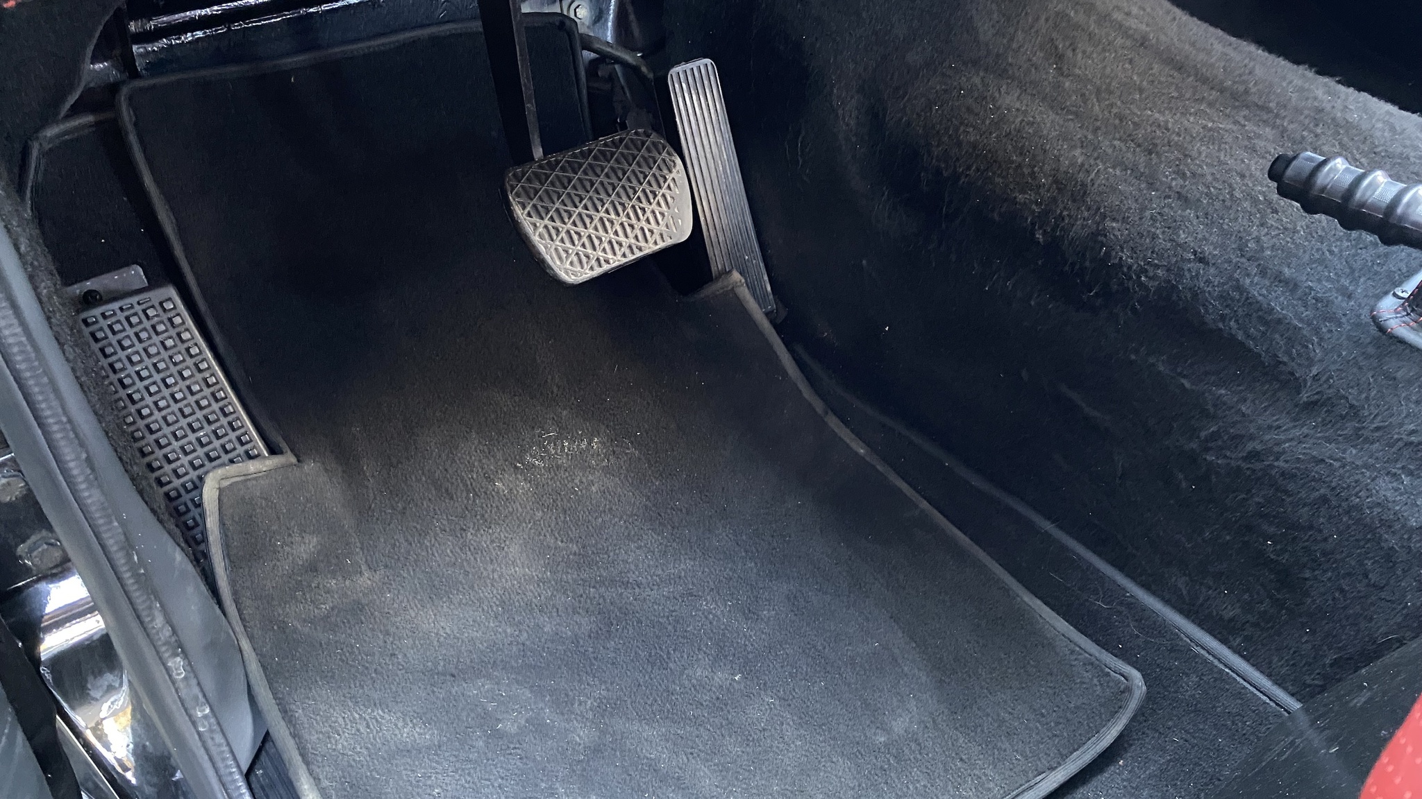 Interiörbild 1996 Mercedes G230 STEYR-PUCH Automat