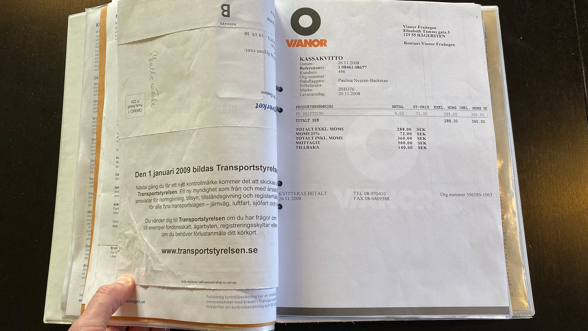 Dokumentation, 1988 Volvo 240 GL