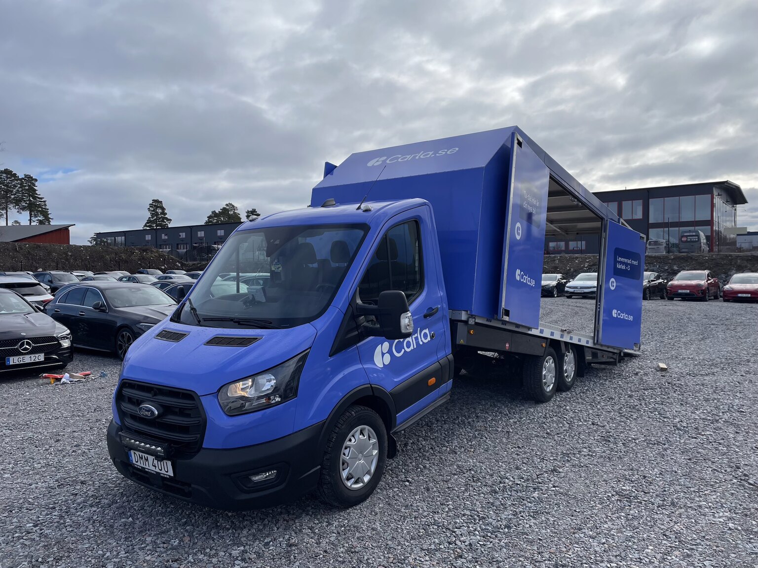 Aussenfoto 2022 Ford Transit fordonstransport