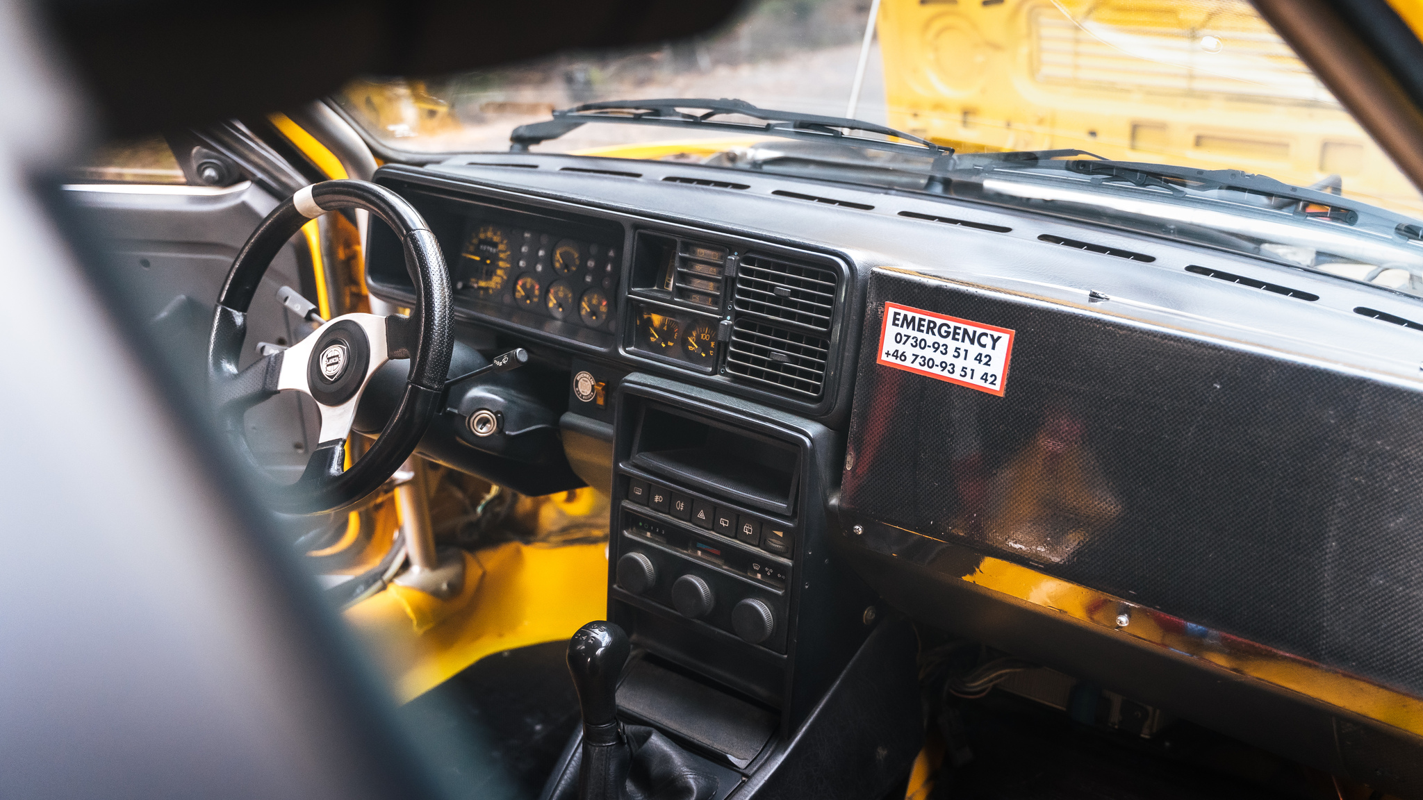 Interior image of 1990 Lancia Delta Integrale 16V Per Eklund Replica