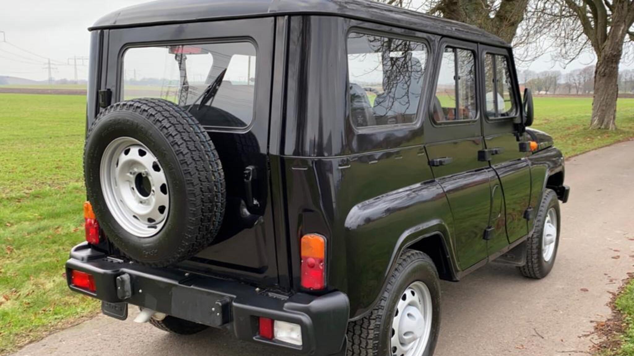 Exteriörbild på 2017 UAZ Hunter