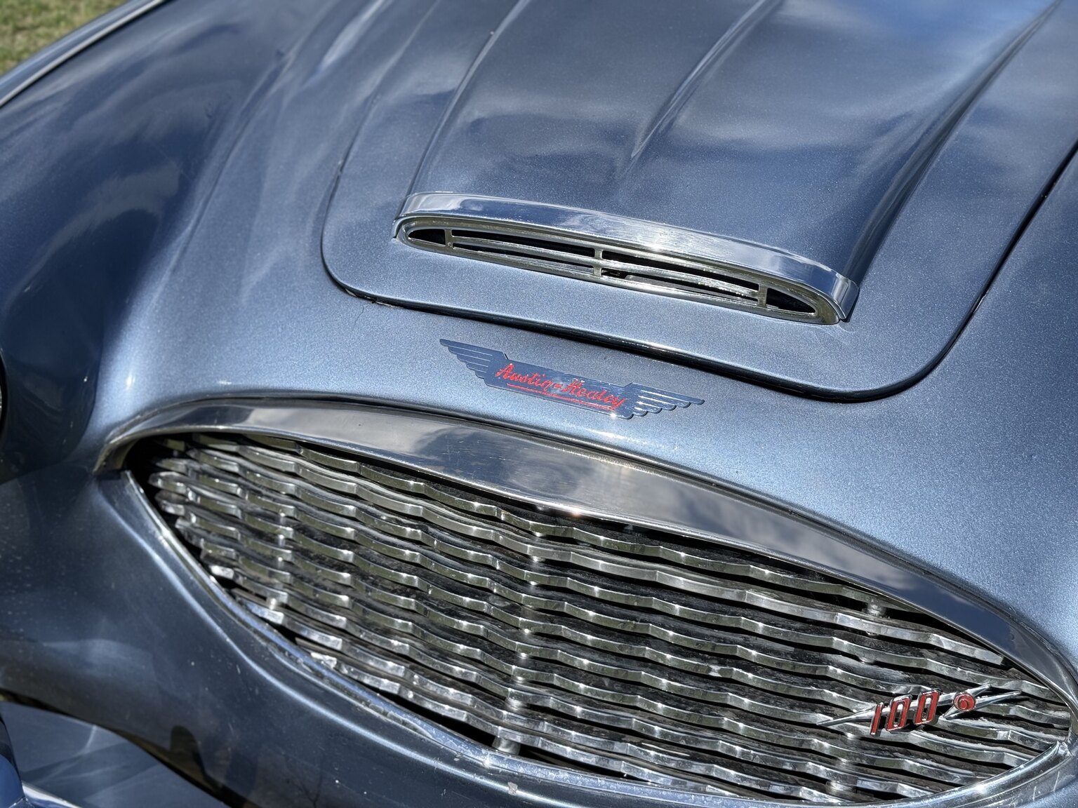 Exteriörbild på 1958 Austin-Healey 100-6
