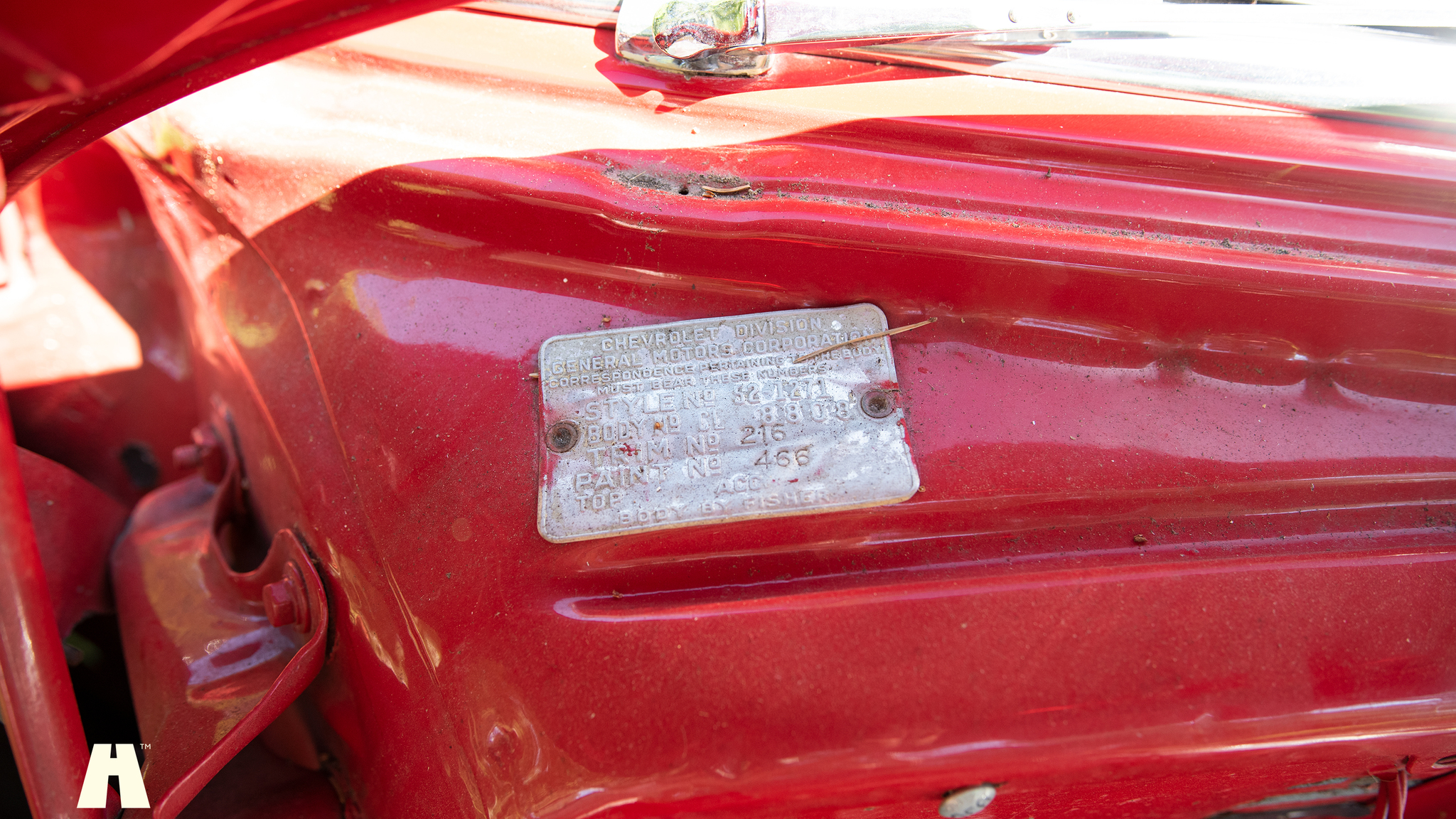 Image of 1952 Chevrolet Sedan Delivery Fire Truck mechanics (24)