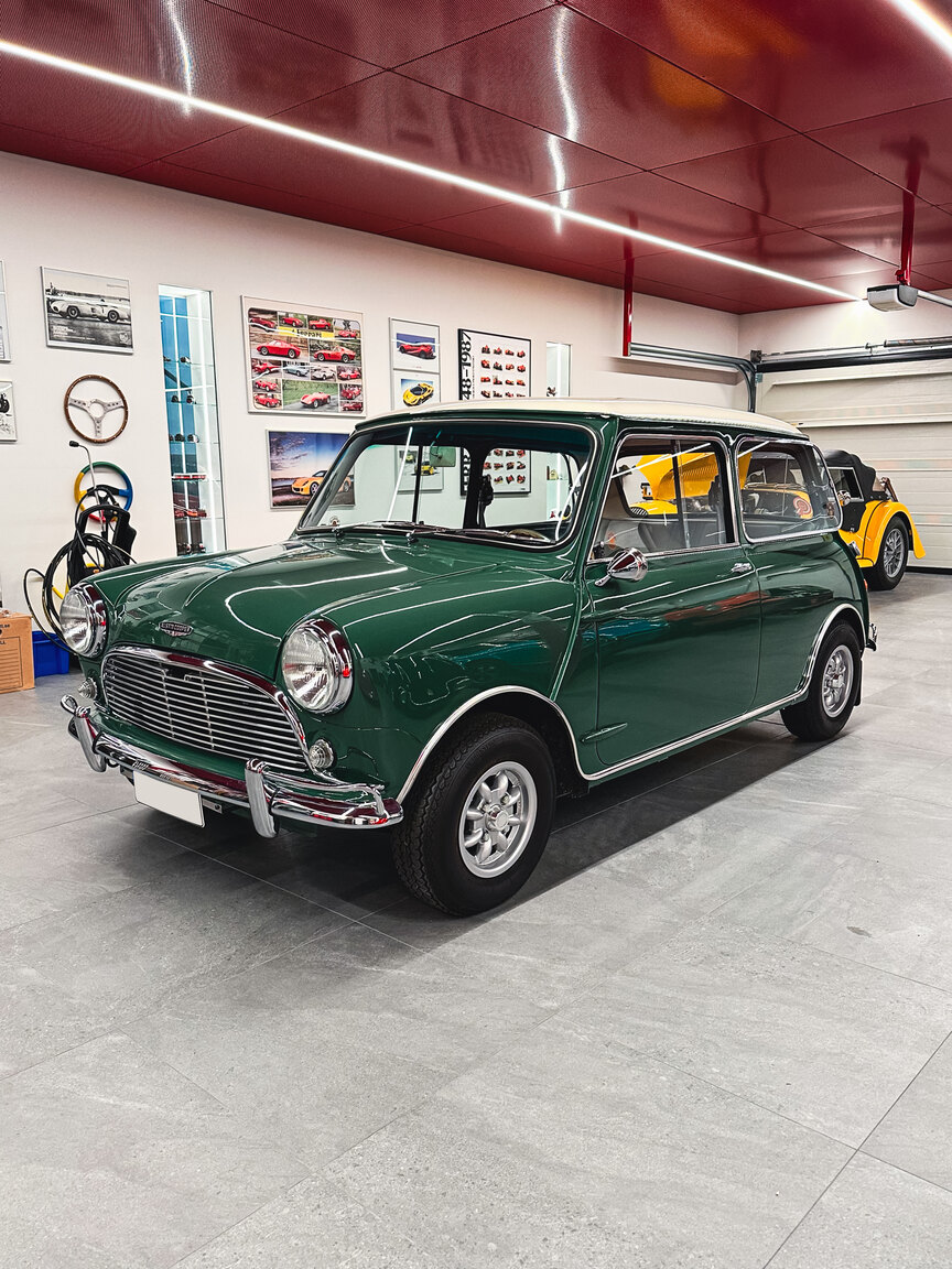 Exteriörbild på 1965 Austin Cooper