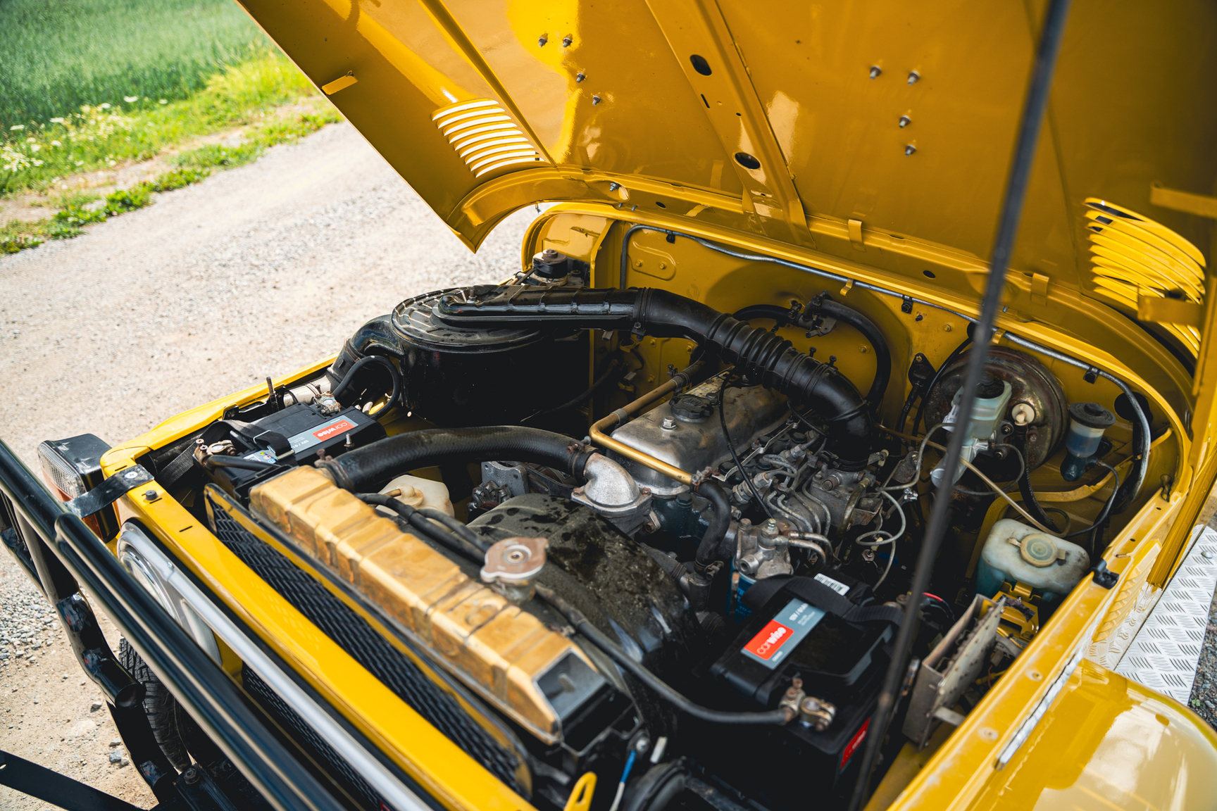 Image of 1976 Toyota Land Cruiser BJ40 mechanics