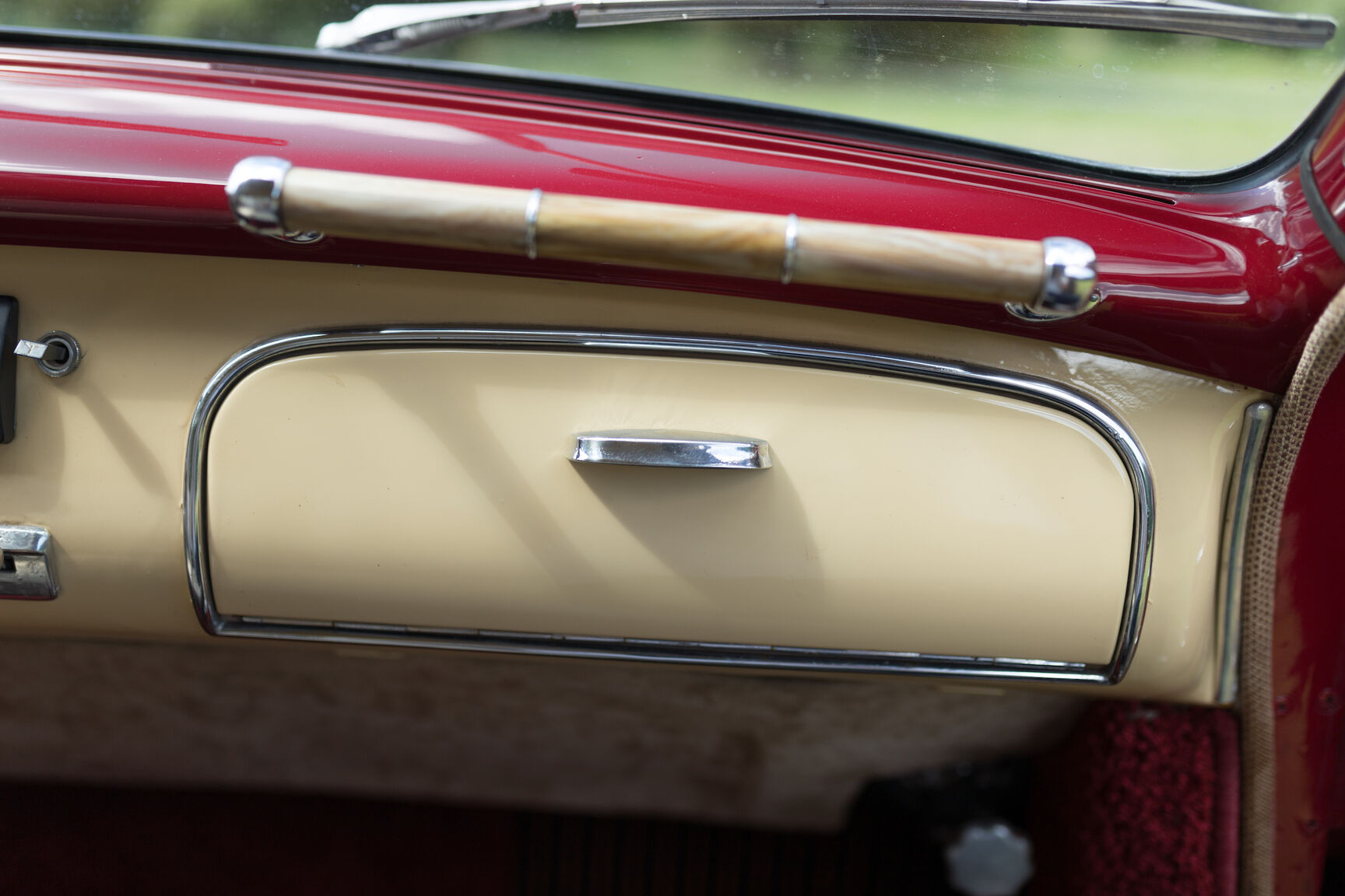 Interiörbild 1955 BMW 501 A Deluxe V8