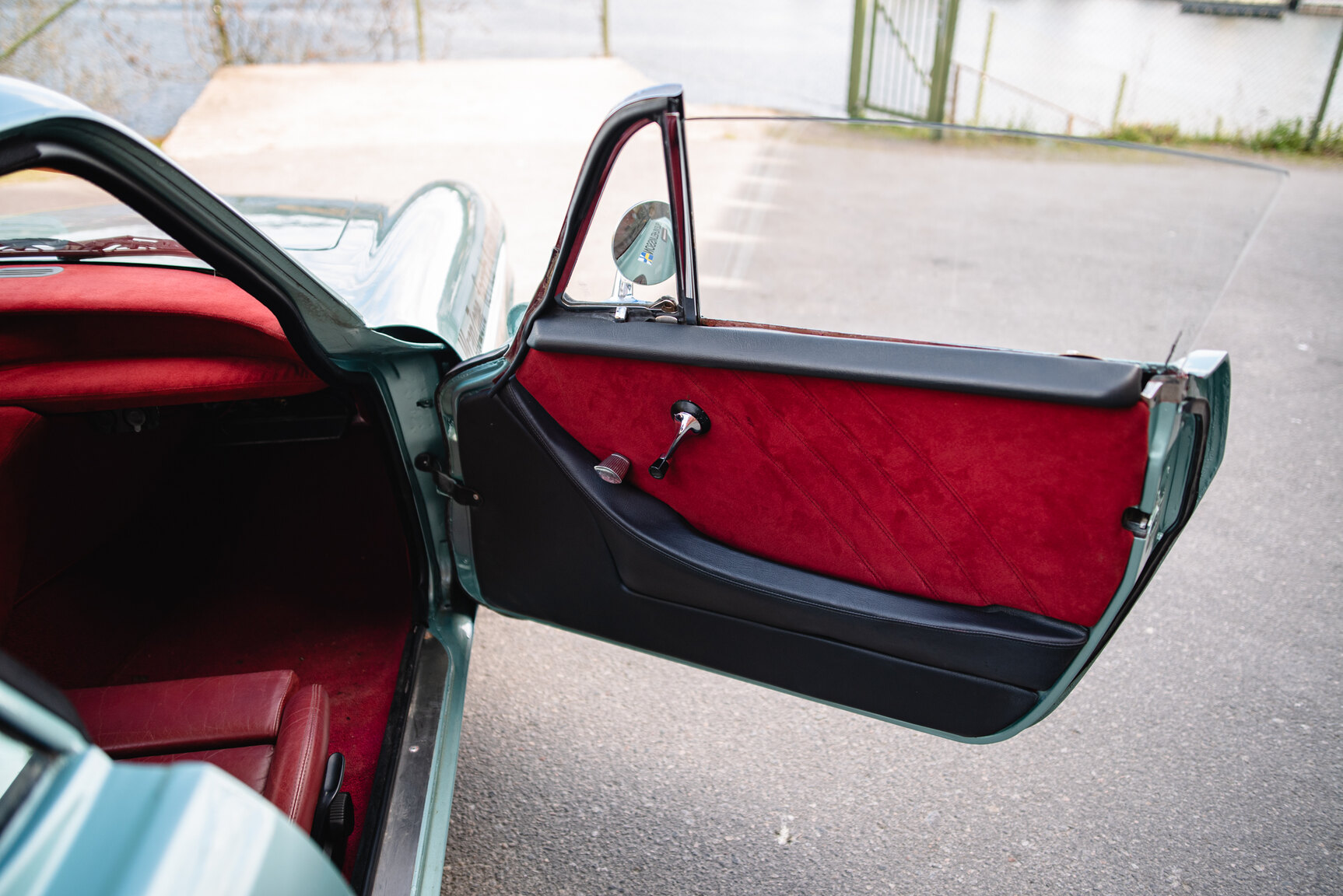 Interiörbild 1966 Volvo P1800 V8 Custom